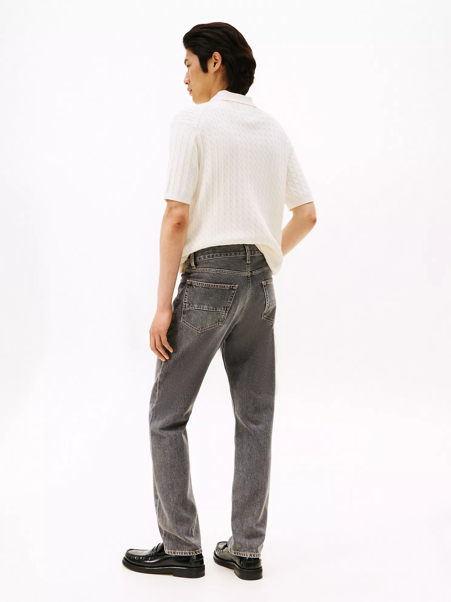 Grey Wash Regular Fit Jean - Arcade Grey 9 Grey Wash Regular Fit Jean
- Arcade Grey