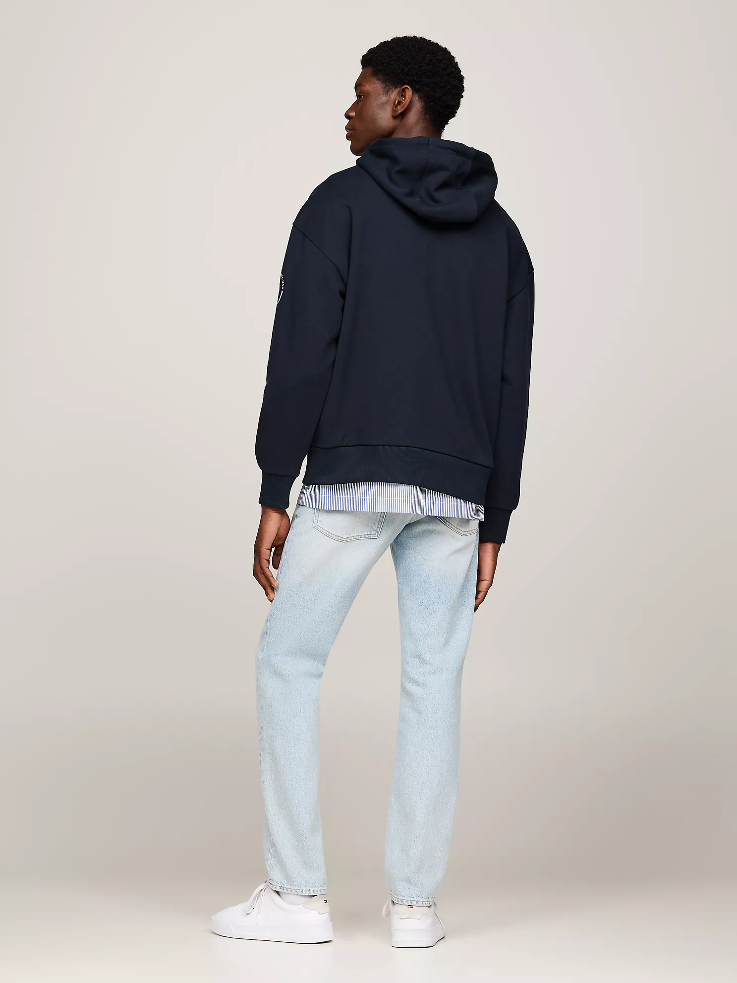 Hilfiger Team Graphic Hoodie - Navy 8 Hilfiger Team Graphic Hoodie
- Navy