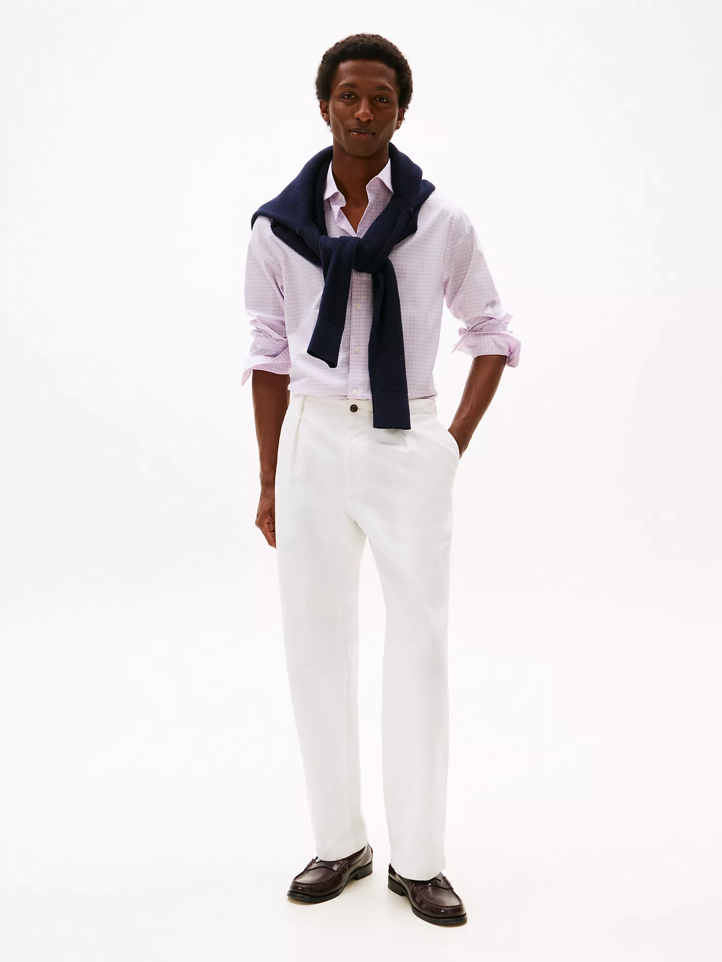 THFlex Slim Fit Check Dress Shirt - Pink Multi 7 THFlex Slim Fit Check Dress Shirt
- Pink Multi