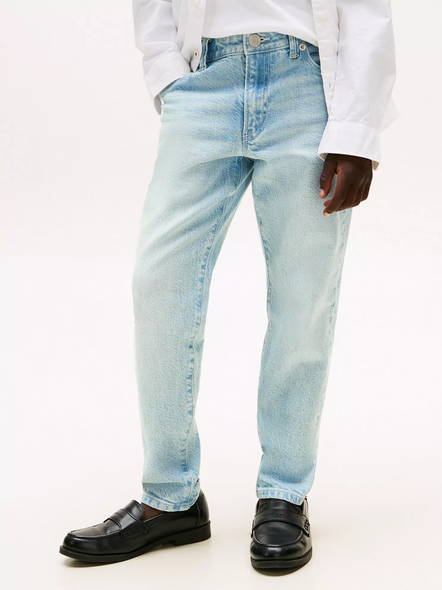Kids' Bleached Wash Straight Jean - Bleachwashed 7 Kids' Bleached Wash Straight Jean
- Bleachwashed