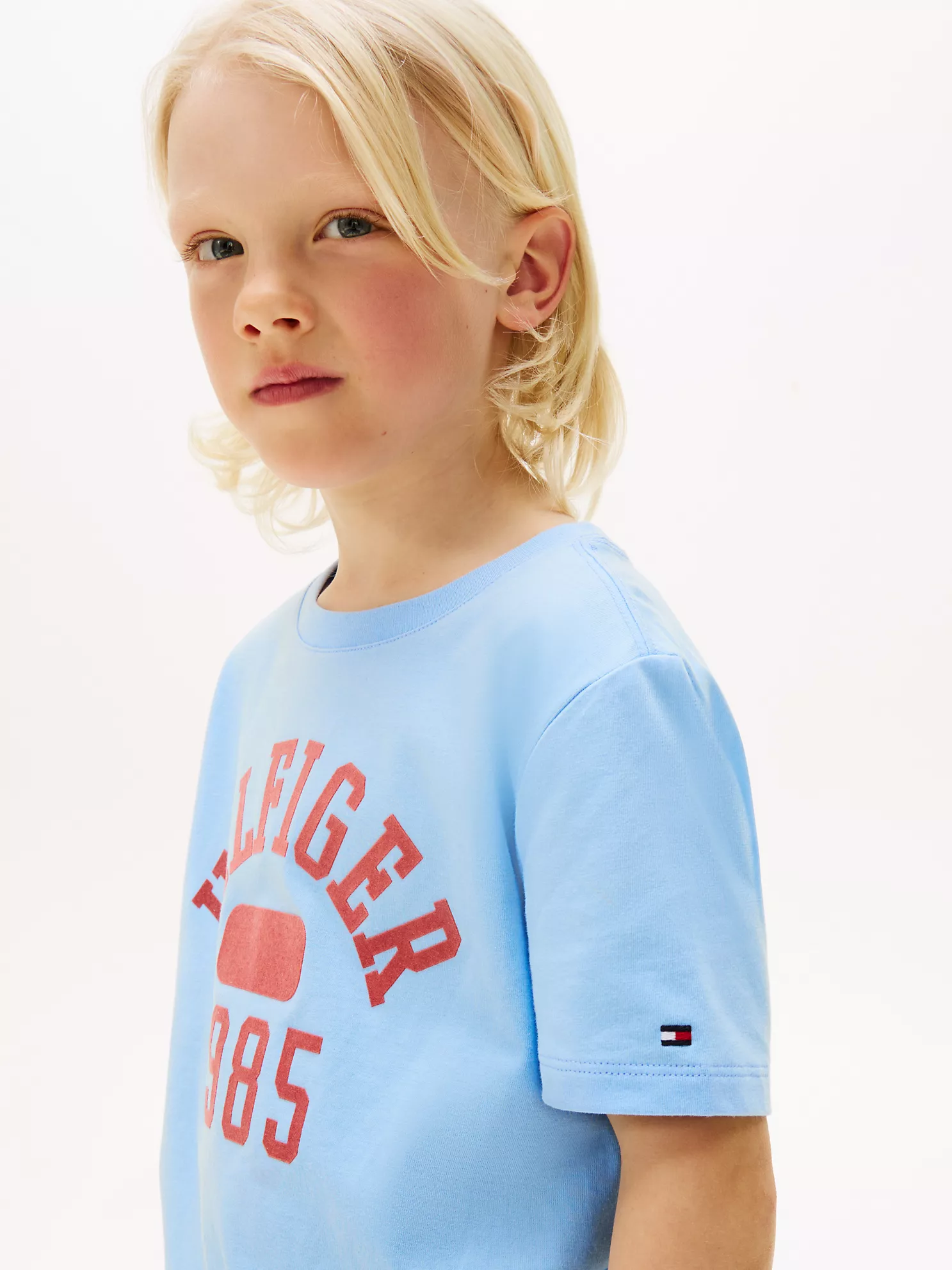 Kids' Hilfiger 1985 Logo T-Shirt - Vessel Blue 7 Kids' Hilfiger 1985 Logo T-Shirt
- Vessel Blue
