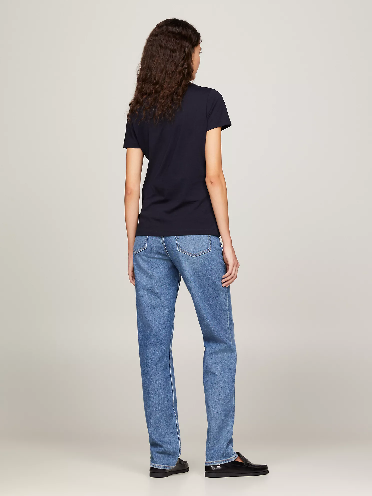 Essential V-Neck T-Shirt - Midnight 8 Essential V-Neck T-Shirt
- Midnight