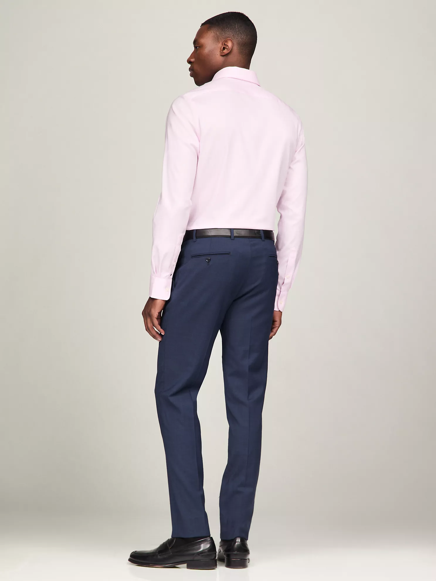THFlex Solid Slim Fit Dress Shirt - Light Pink 8 THFlex Solid Slim Fit Dress Shirt
- Light Pink