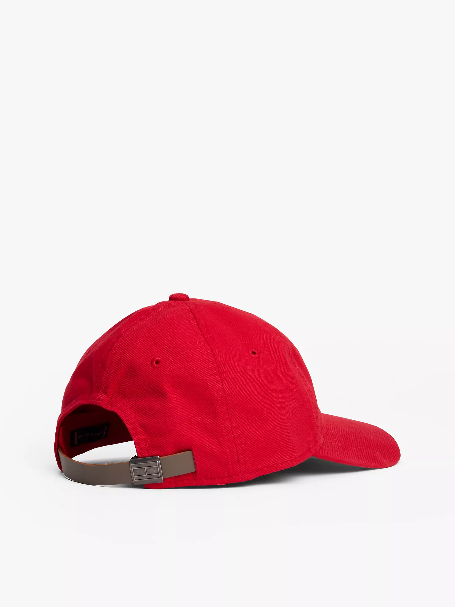 Embroidered Tommy Logo Baseball Cap - Apple Red 6 Embroidered Tommy Logo Baseball Cap
- Apple Red