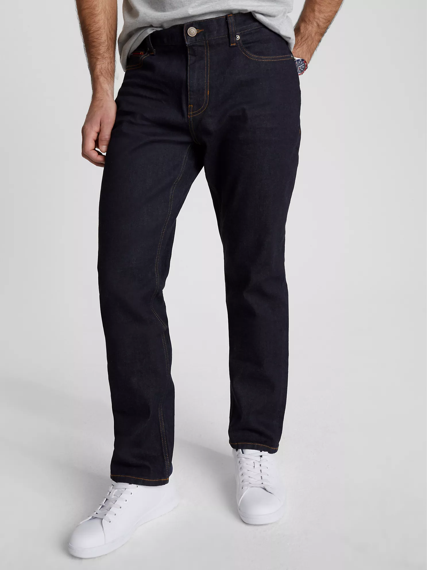 Tommy Jeans Clean Rinse Straight Jean
         - Dark Denim