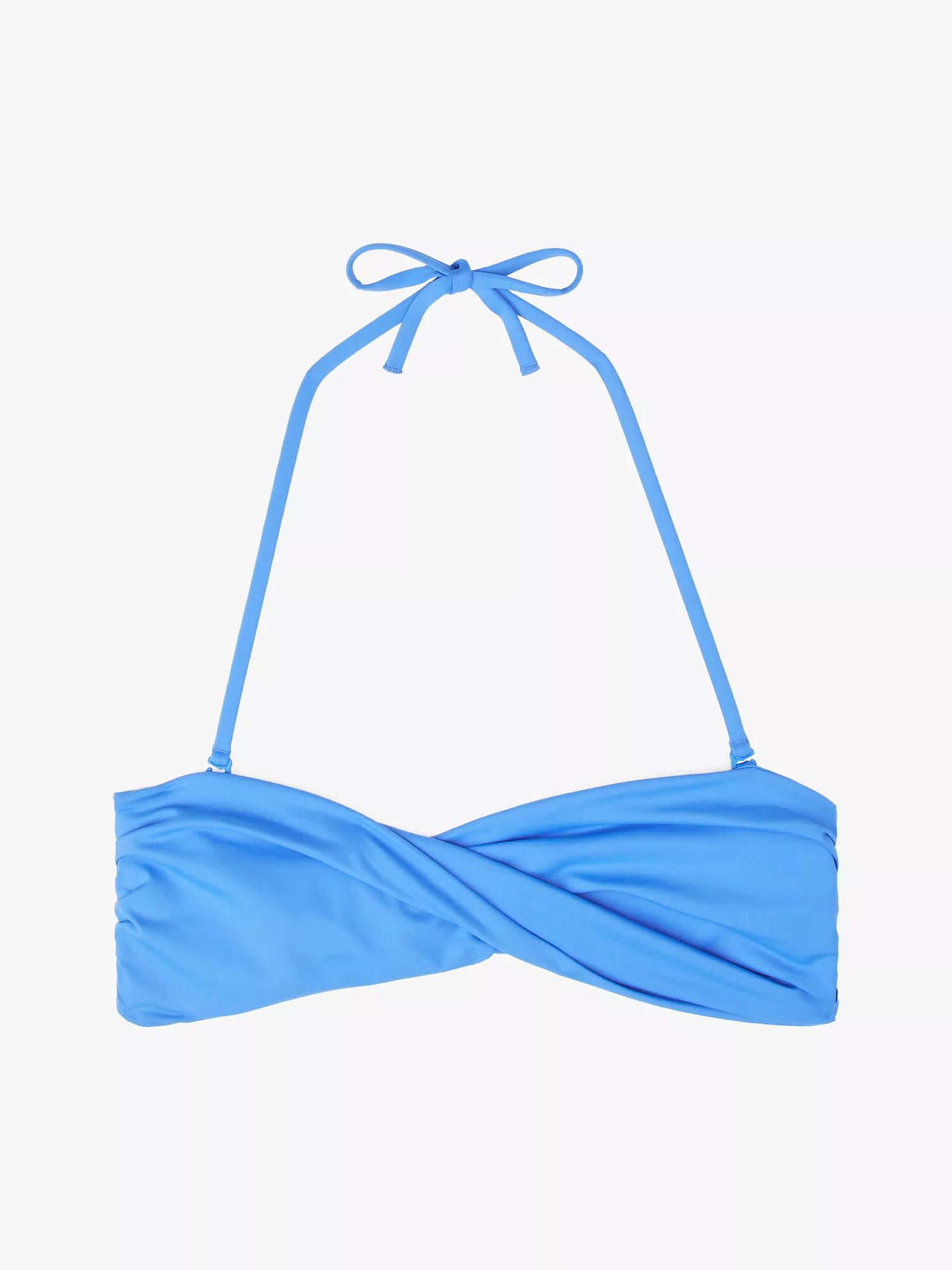 Center-Twist Bandeau Bikini Top - Blue Spell 10 Center-Twist Bandeau Bikini Top
- Blue Spell