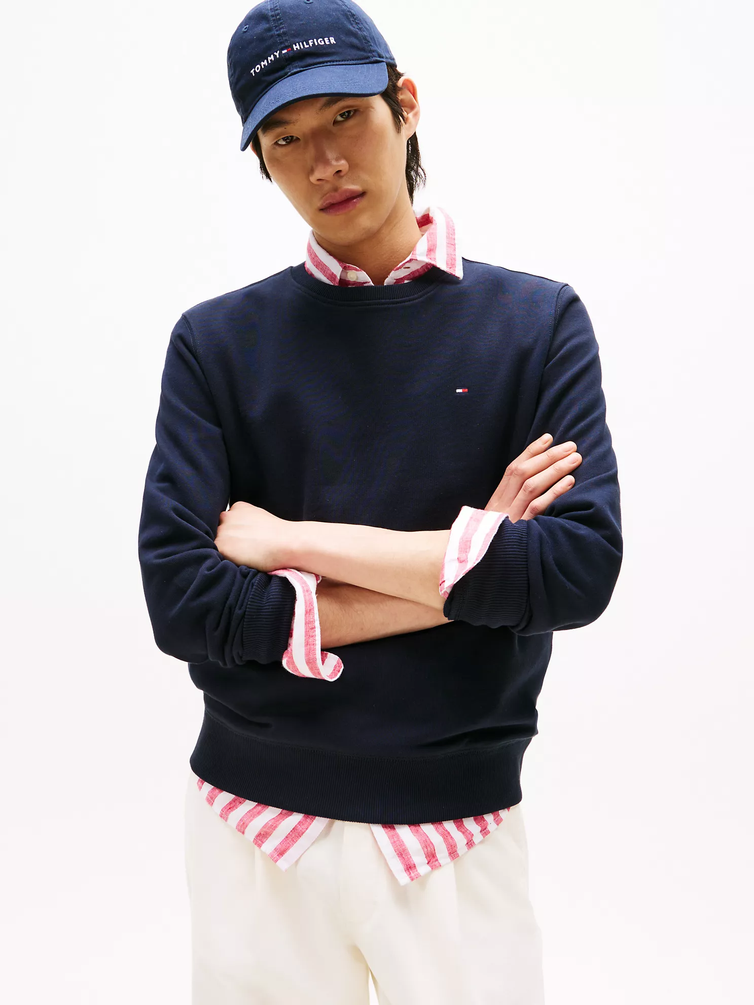 Crewneck Sweatshirt - Navy 1 Crewneck Sweatshirt
- Navy