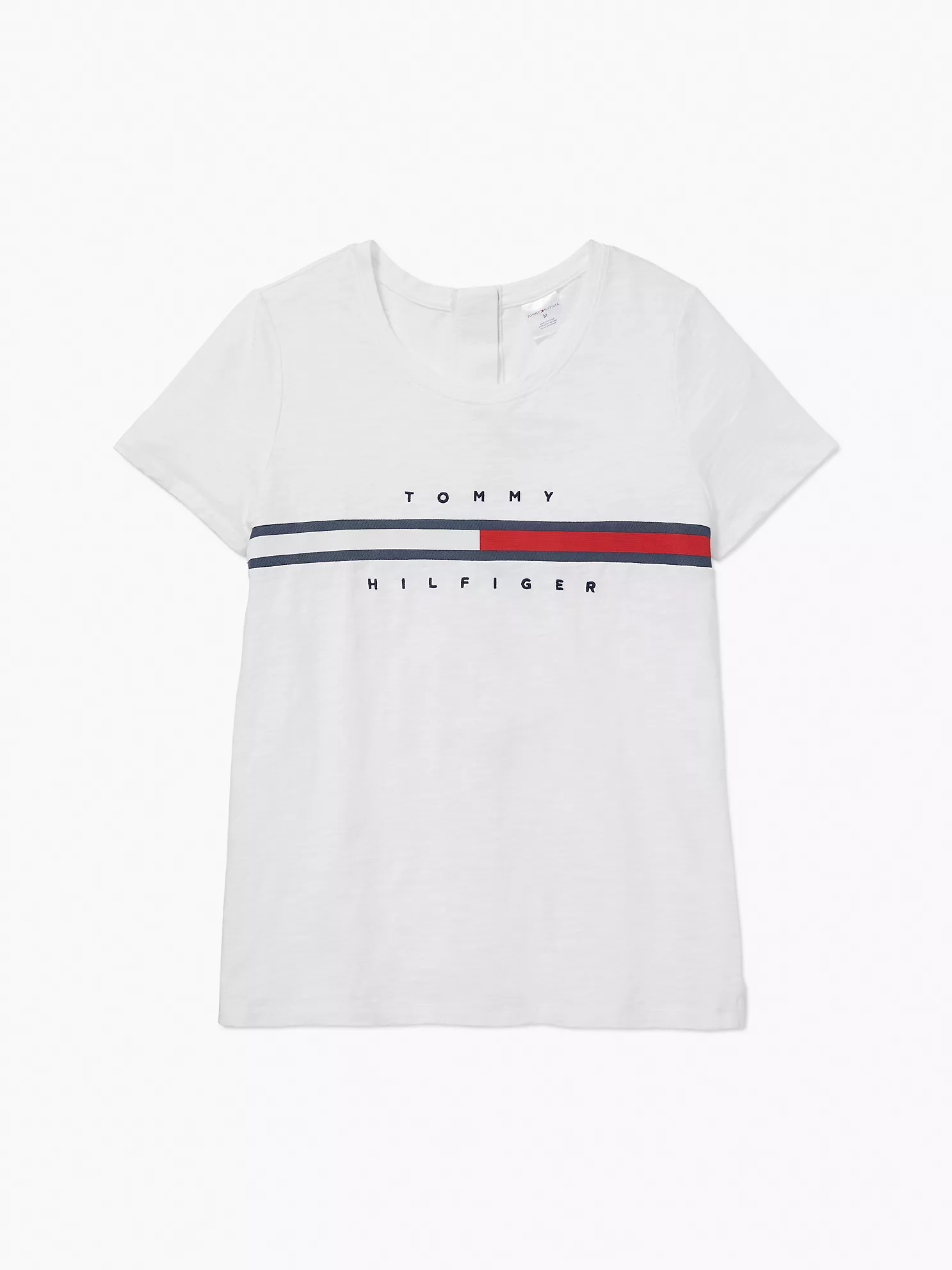 Seated Fit Stripe Signature T-Shirt - Bright White 5 Seated Fit Stripe Signature T-Shirt
- Bright White