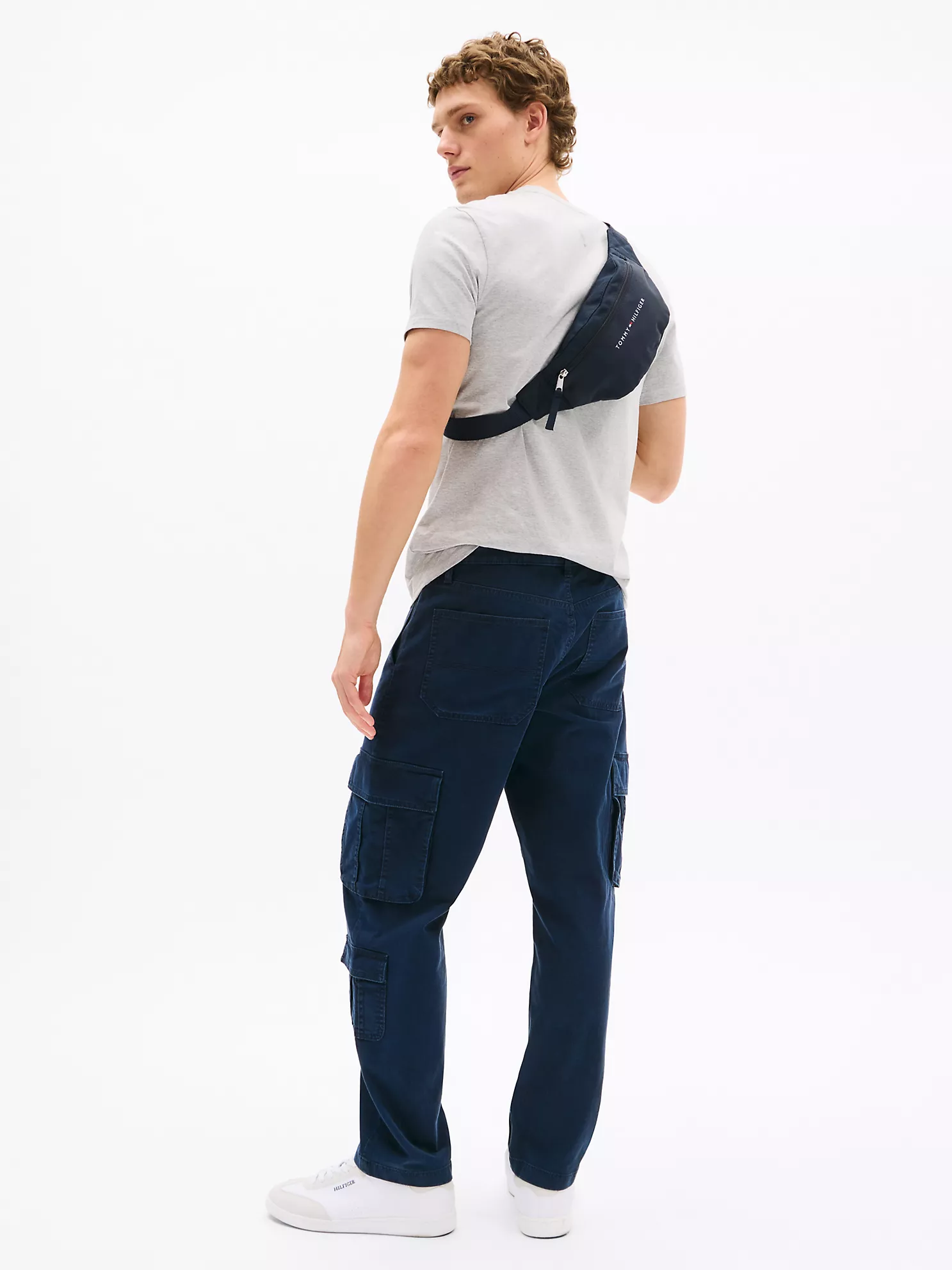 Tommy Logo Belt Bag - Sky Captain 10 Tommy Logo Belt Bag
- Sky Captain