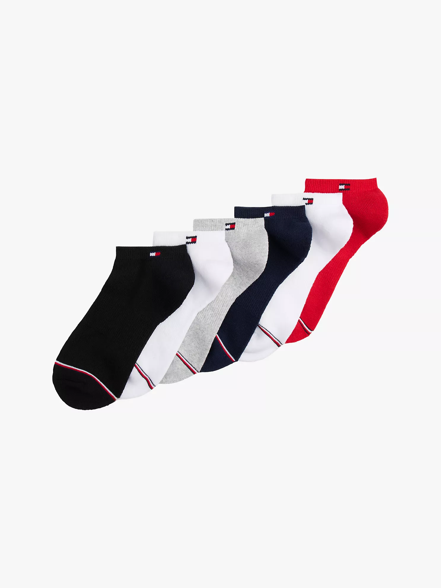 Ankle Sock 6-Pack - White / Multi 1 Ankle Sock 6-Pack
- White / Multi