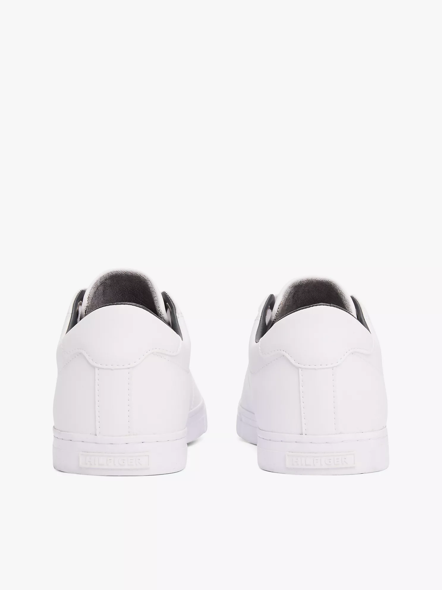 Flag Leather Sneaker - White 11 Flag Leather Sneaker
- White