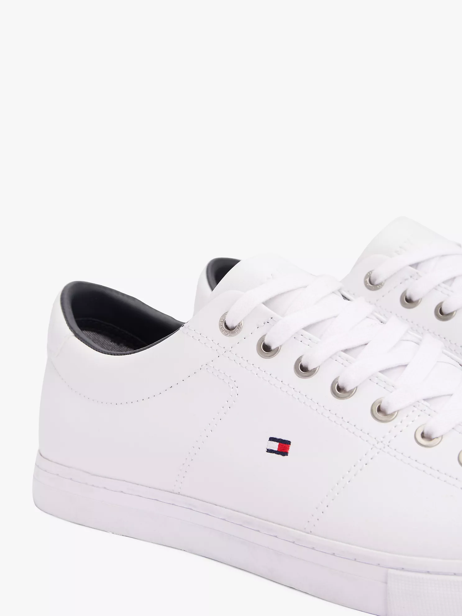 Flag Leather Sneaker - White 13 Flag Leather Sneaker
- White