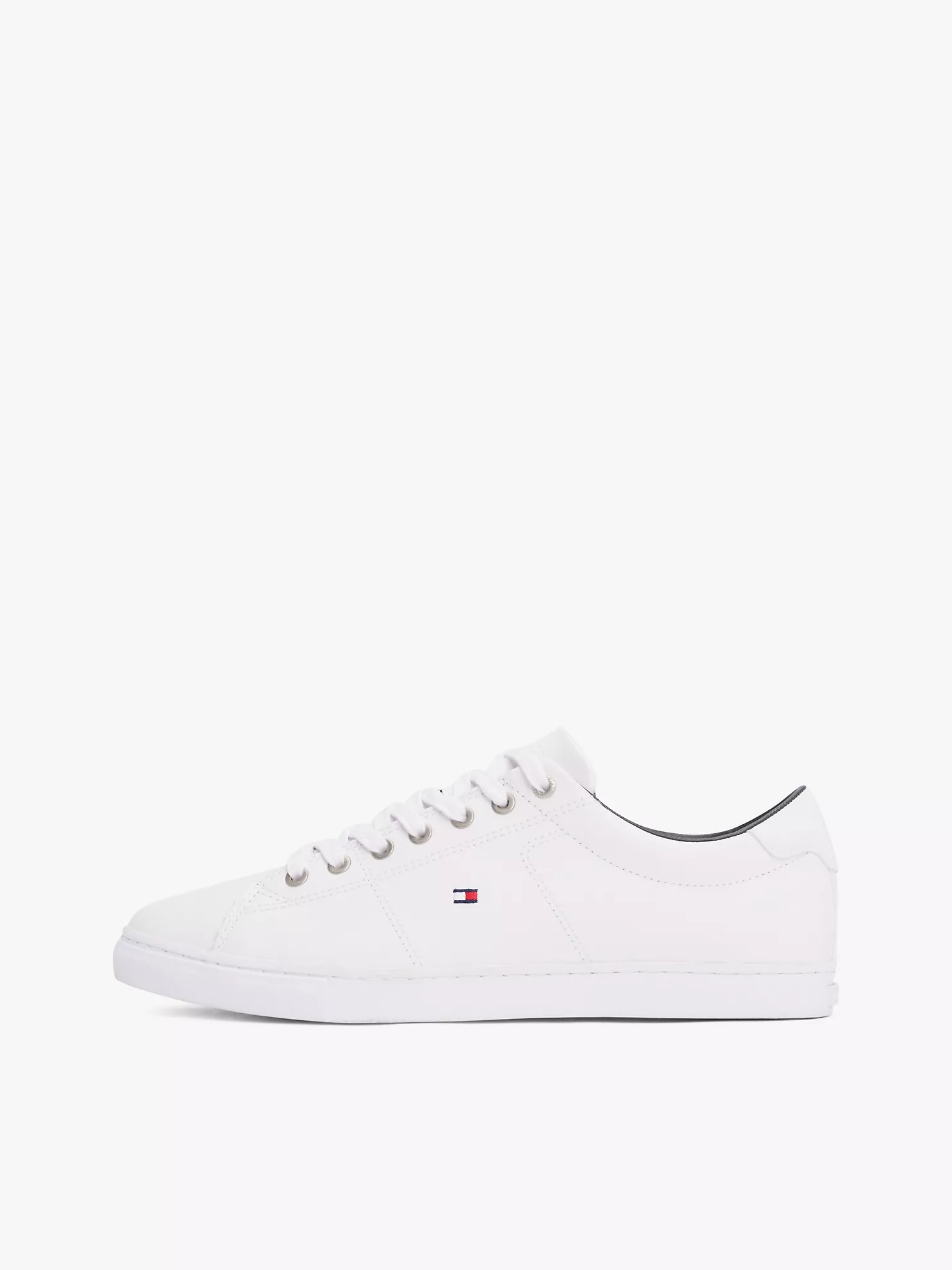 Flag Leather Sneaker - White 14 Flag Leather Sneaker
- White