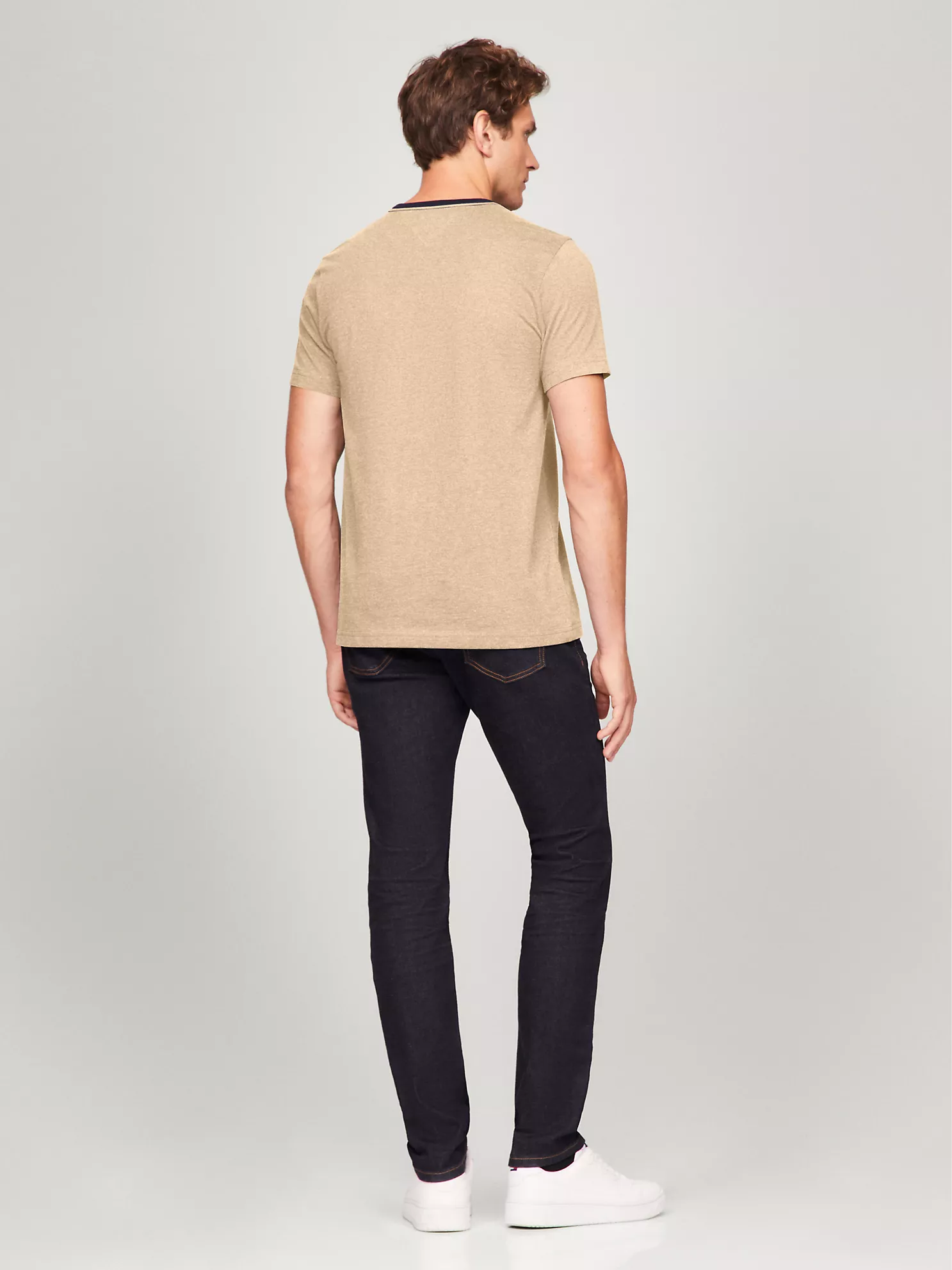 Hilfiger Signature Flag Logo T-Shirt - Beige Heather 8 Hilfiger Signature Flag Logo T-Shirt
- Beige Heather