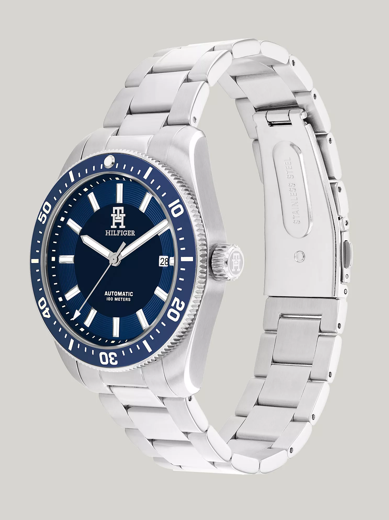 40MM Automatic Diver Watch - Blue 10 40MM Automatic Diver Watch
- Blue
