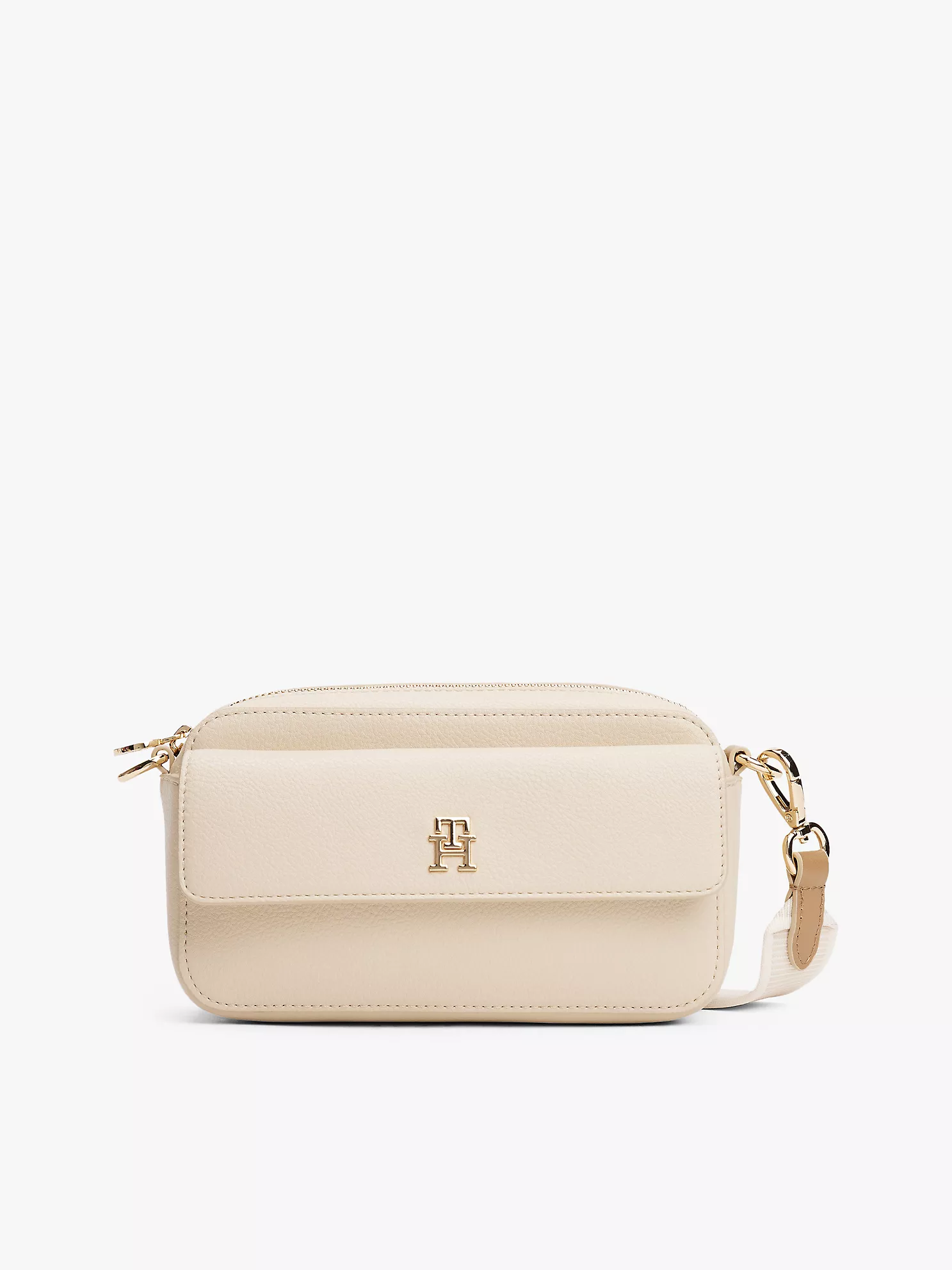 Pebbled Crossbody Bag - Classic Beige 1 Pebbled Crossbody Bag
- Classic Beige