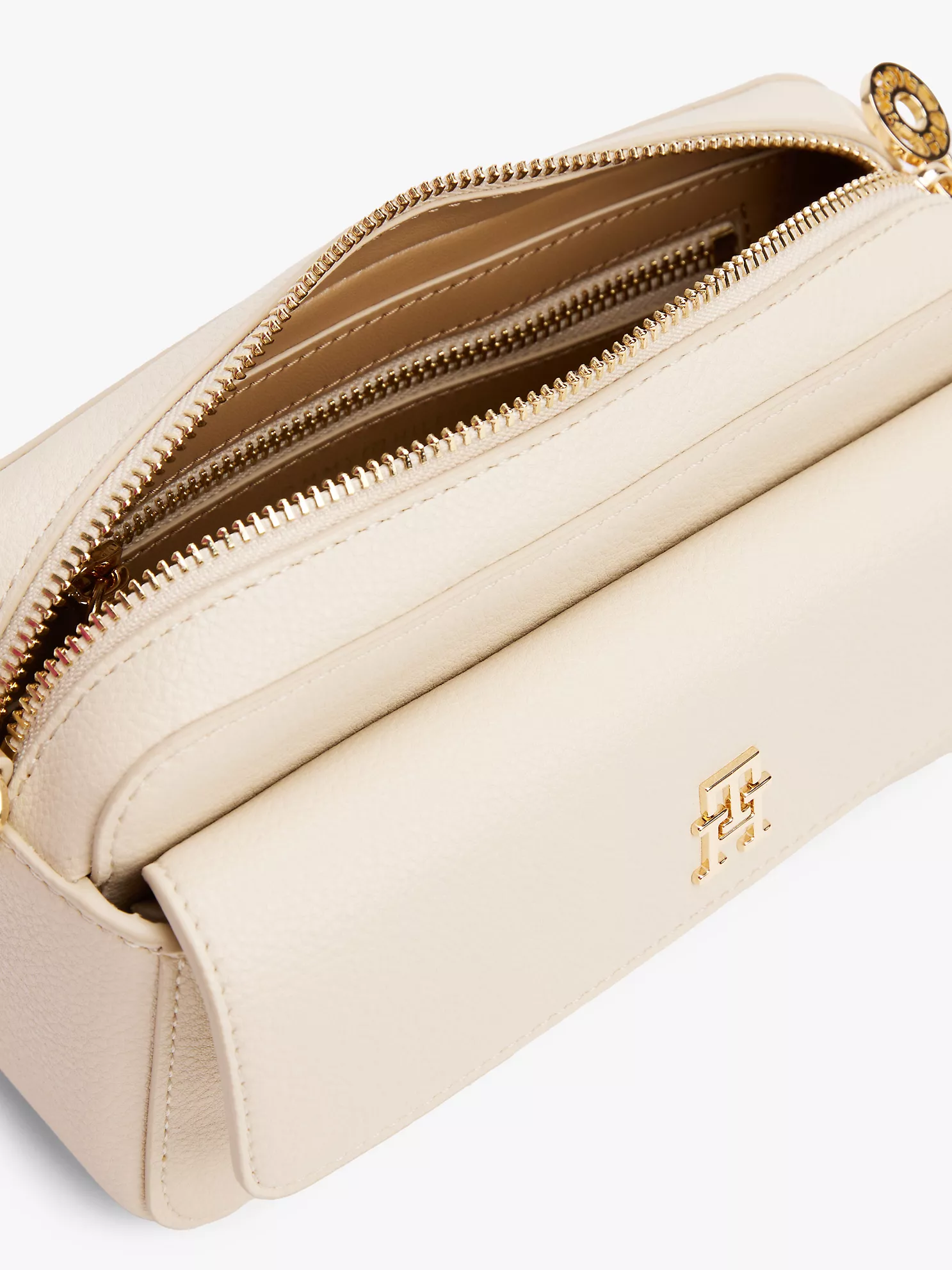 Pebbled Crossbody Bag - Classic Beige 9 Pebbled Crossbody Bag
- Classic Beige