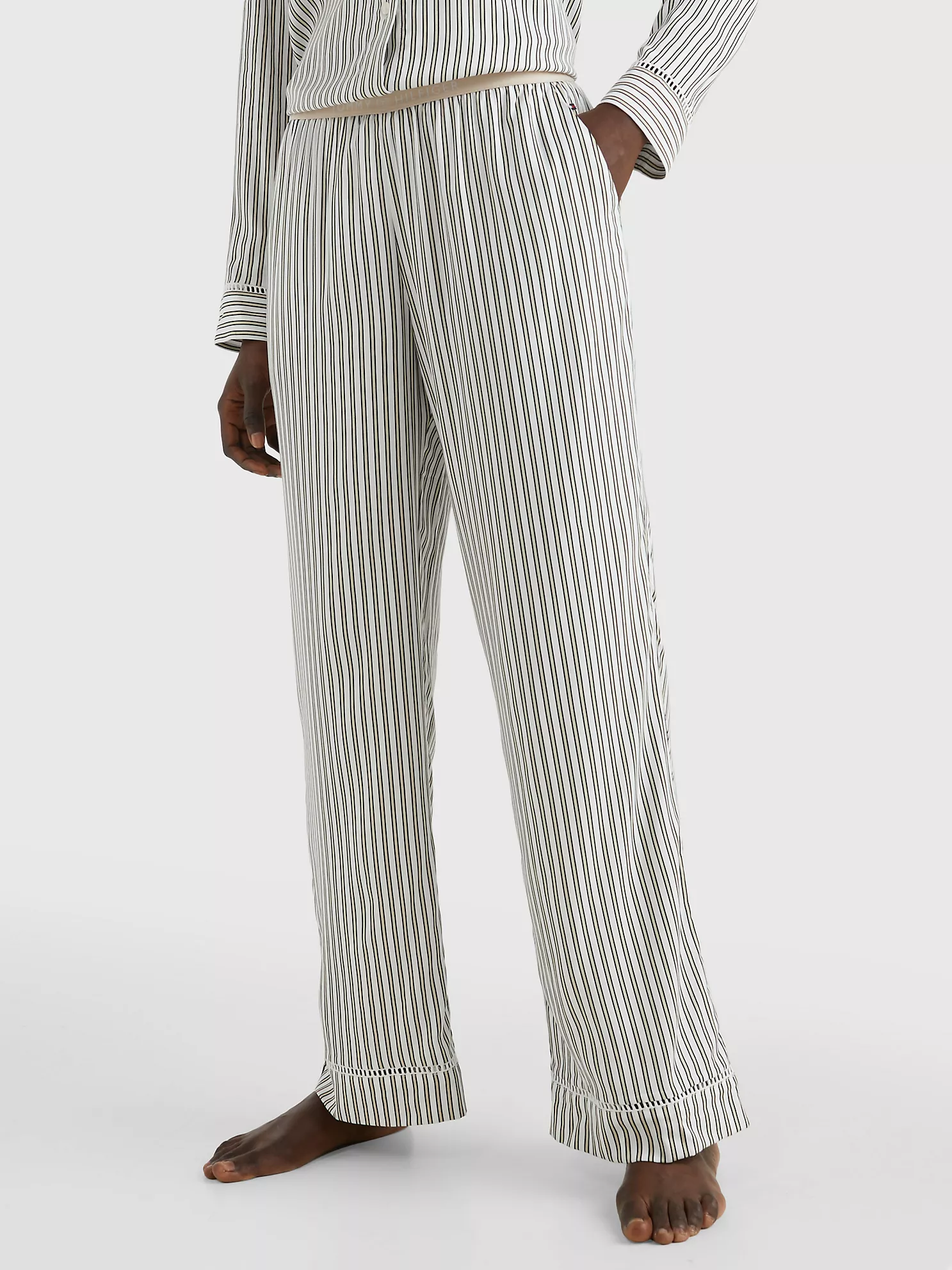 Stripe Pajama Pant - Nola Stripe Beige 1 Stripe Pajama Pant
- Nola Stripe Beige