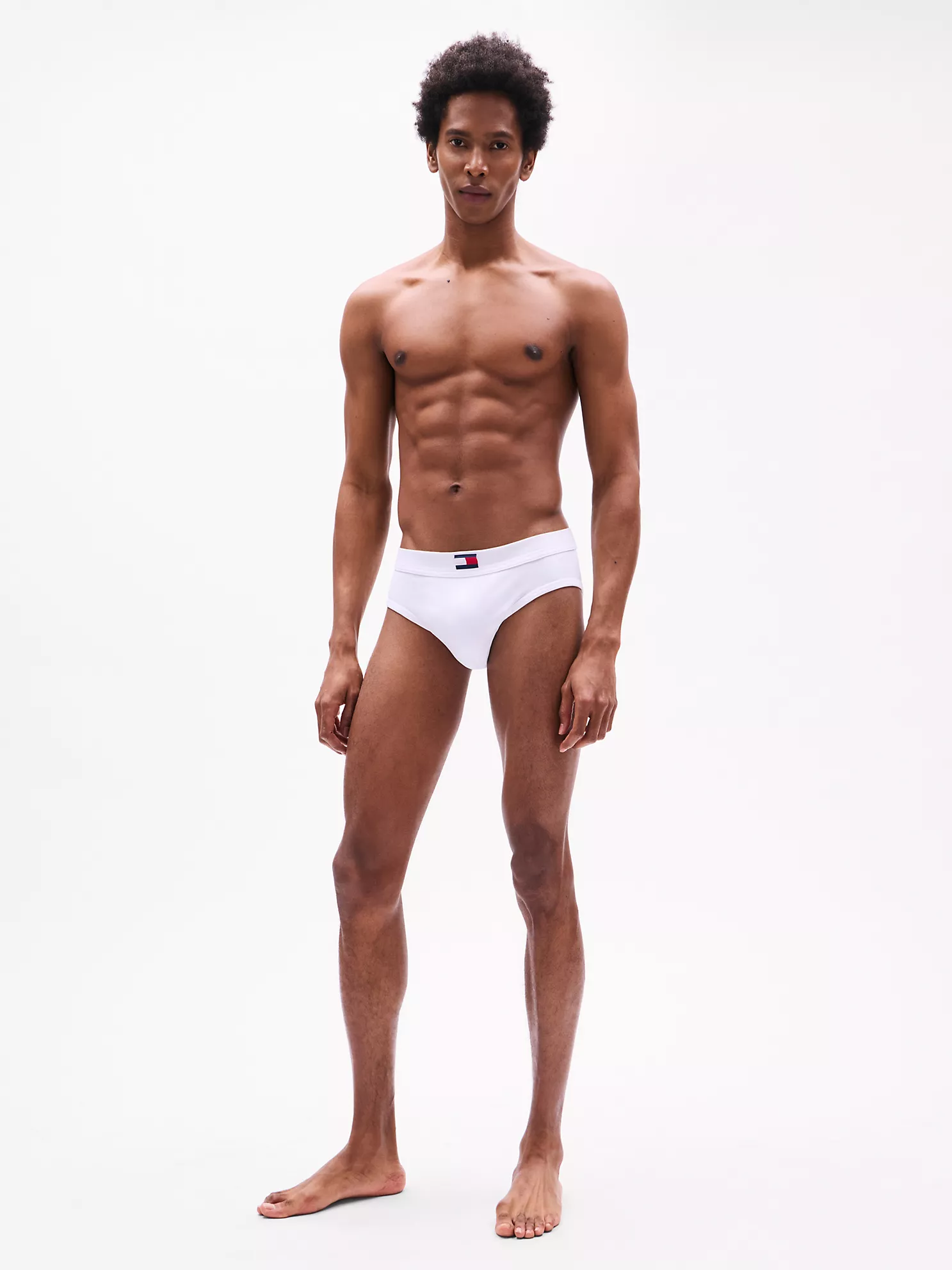 Cotton Classics Hip Brief 4-Pack - White 10 Cotton Classics Hip Brief 4-Pack
- White