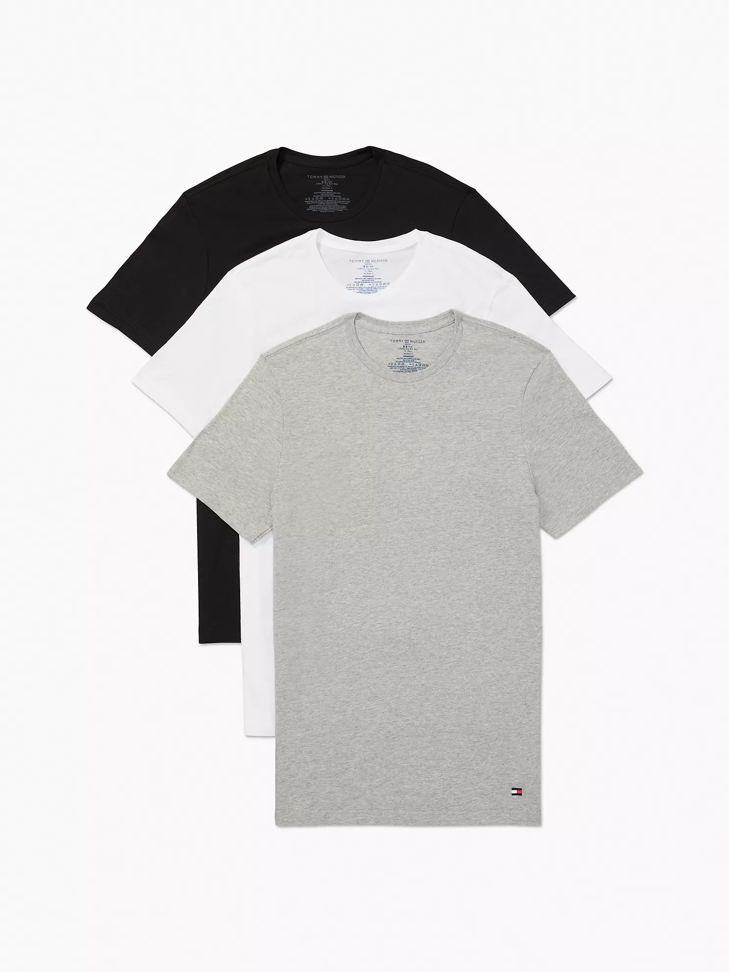Cotton Classics Undershirt 3-Pack - White/Grey/Black 1 Cotton Classics Undershirt 3-Pack
- White/Grey/Black
