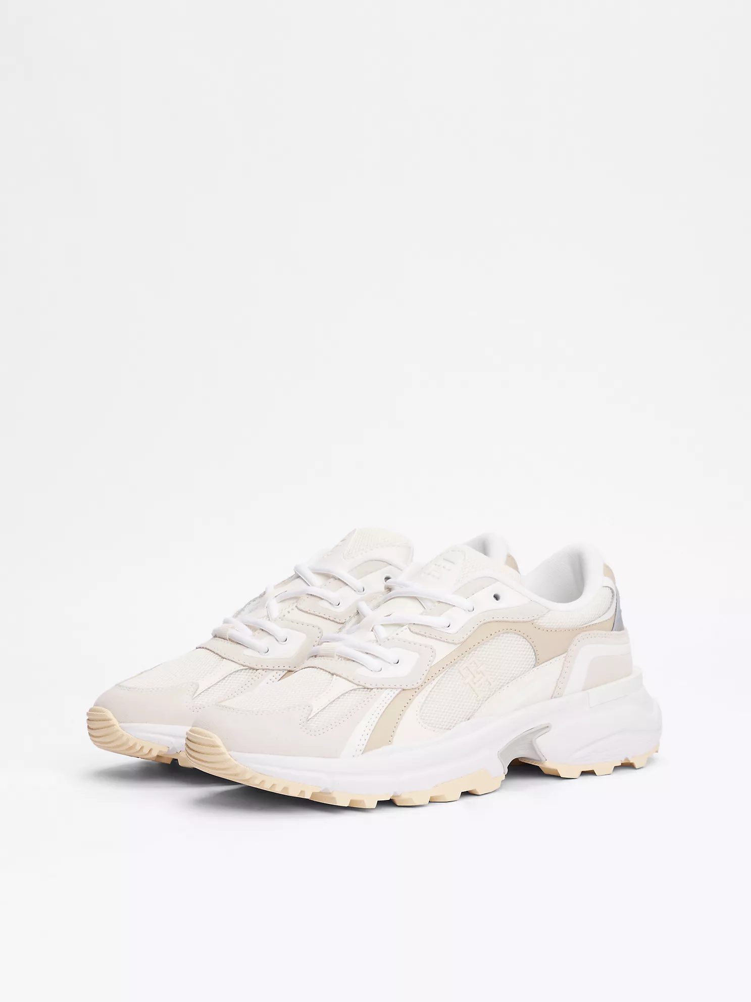 Monogram Rugged Runner Sneaker - Classic Beige/Ancient White 10 Monogram Rugged Runner Sneaker
- Classic Beige/Ancient White