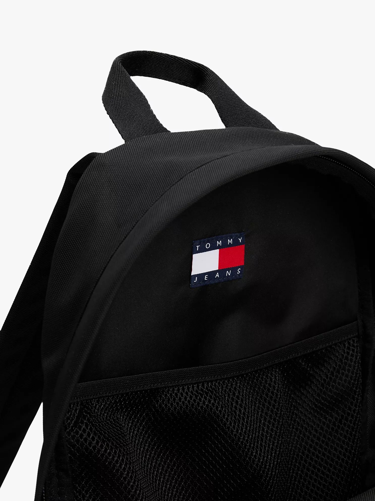 Tommy Jeans Badge Logo Dome Backpack - Black 8 Tommy Jeans Badge Logo Dome Backpack
- Black