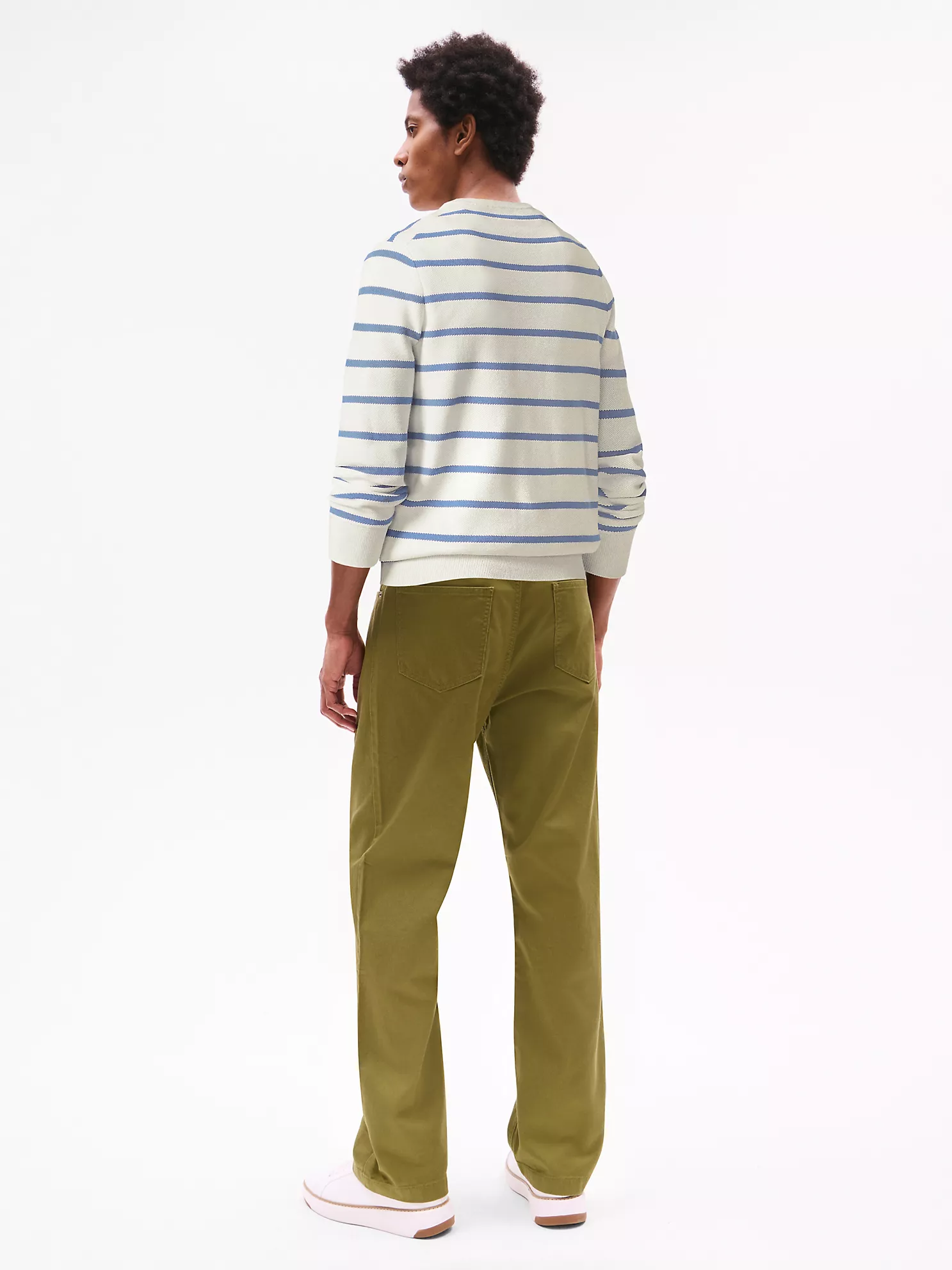 Nautical Stripe Sweater - Optic White Stripe 8 Nautical Stripe Sweater
- Optic White Stripe