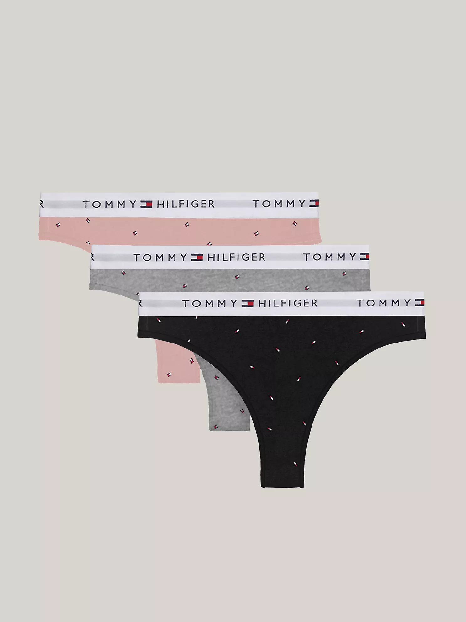 Cotton Classic Thong 3-Pack - Multi 1 Cotton Classic Thong 3-Pack
- Multi