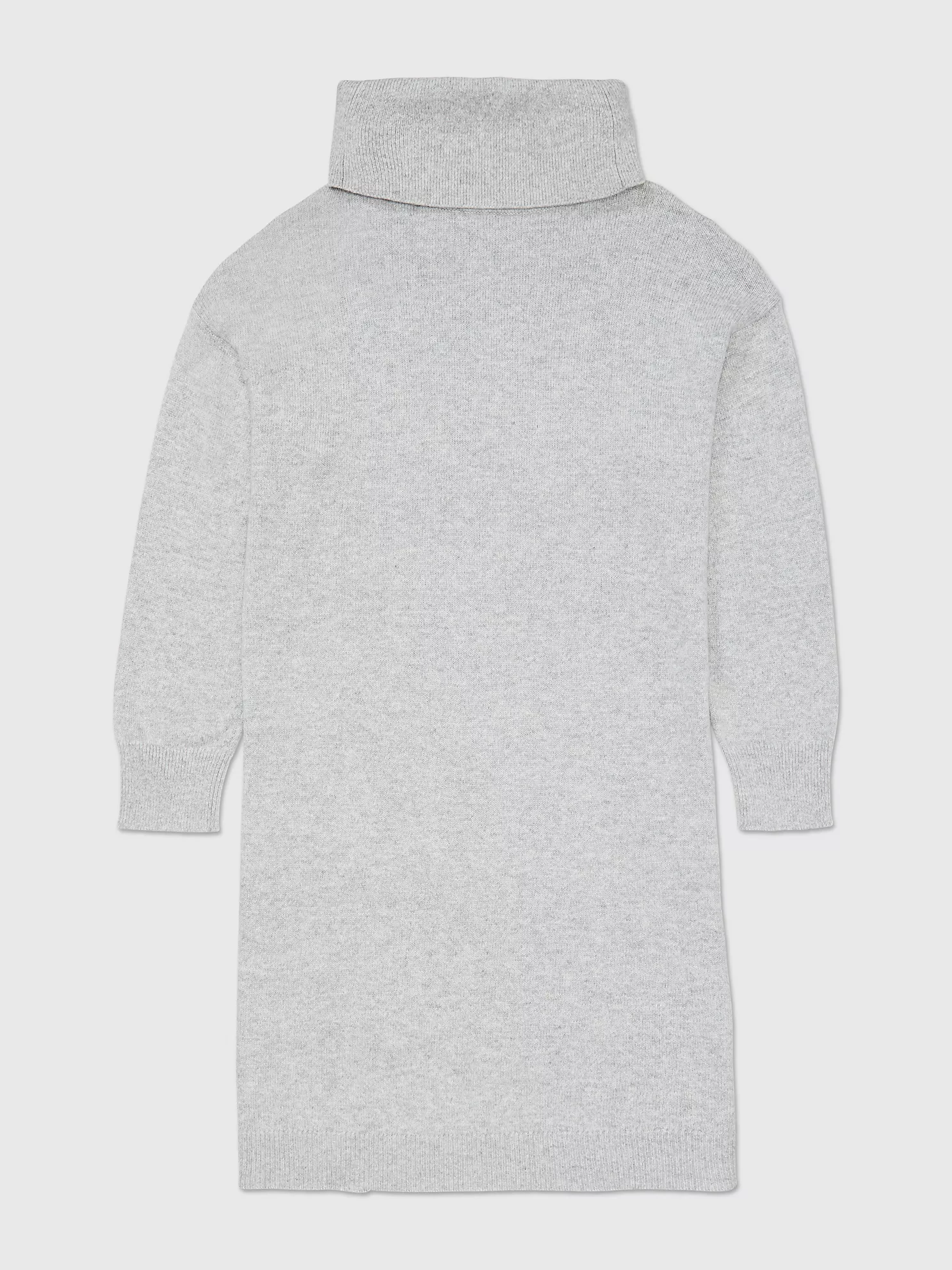 Rollneck Dress - Light Grey Heather 1 Rollneck Dress
- Light Grey Heather