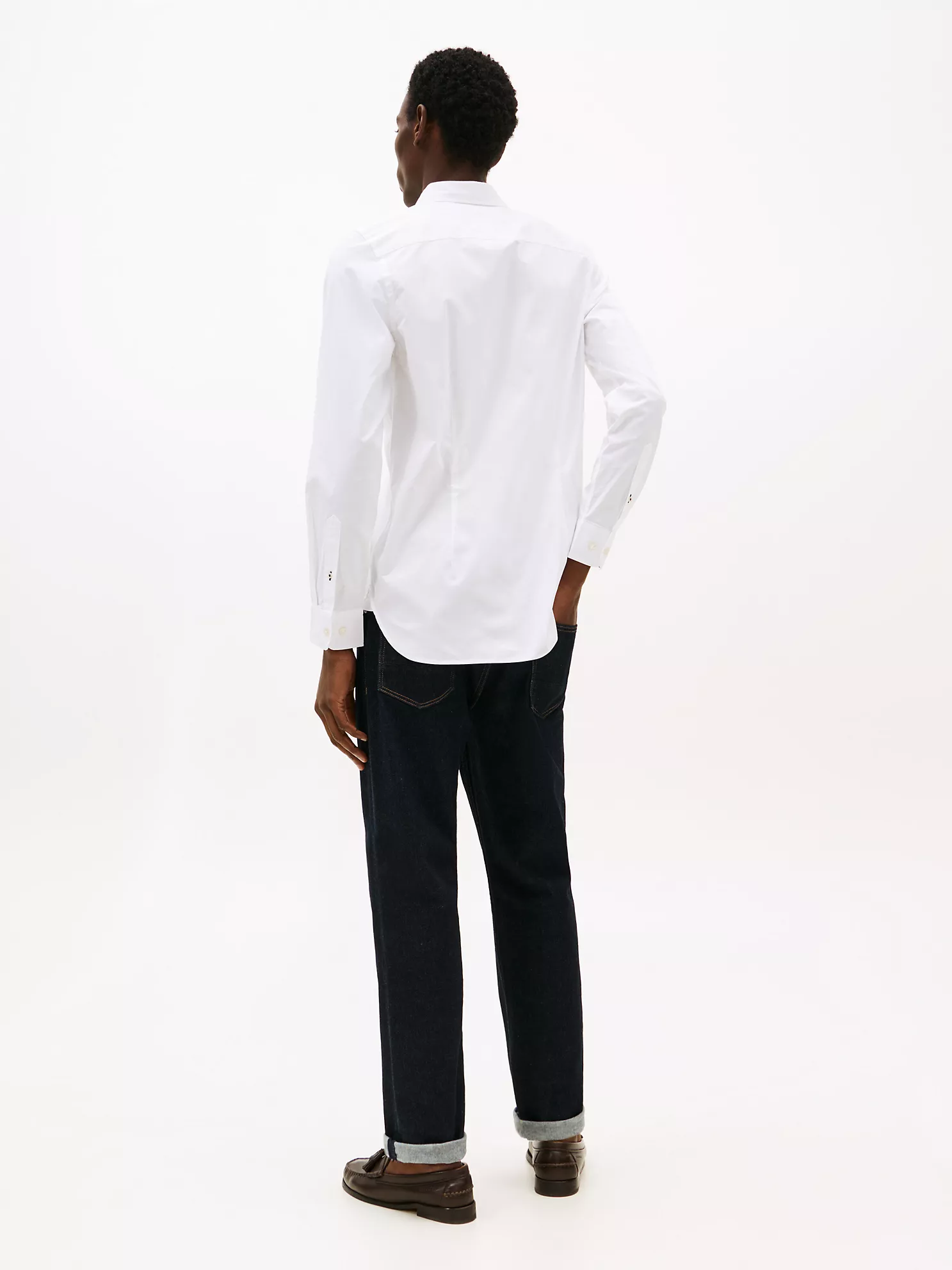 THFlex Slim Fit Poplin Dress Shirt - Optic White 9 THFlex Slim Fit Poplin Dress Shirt
- Optic White