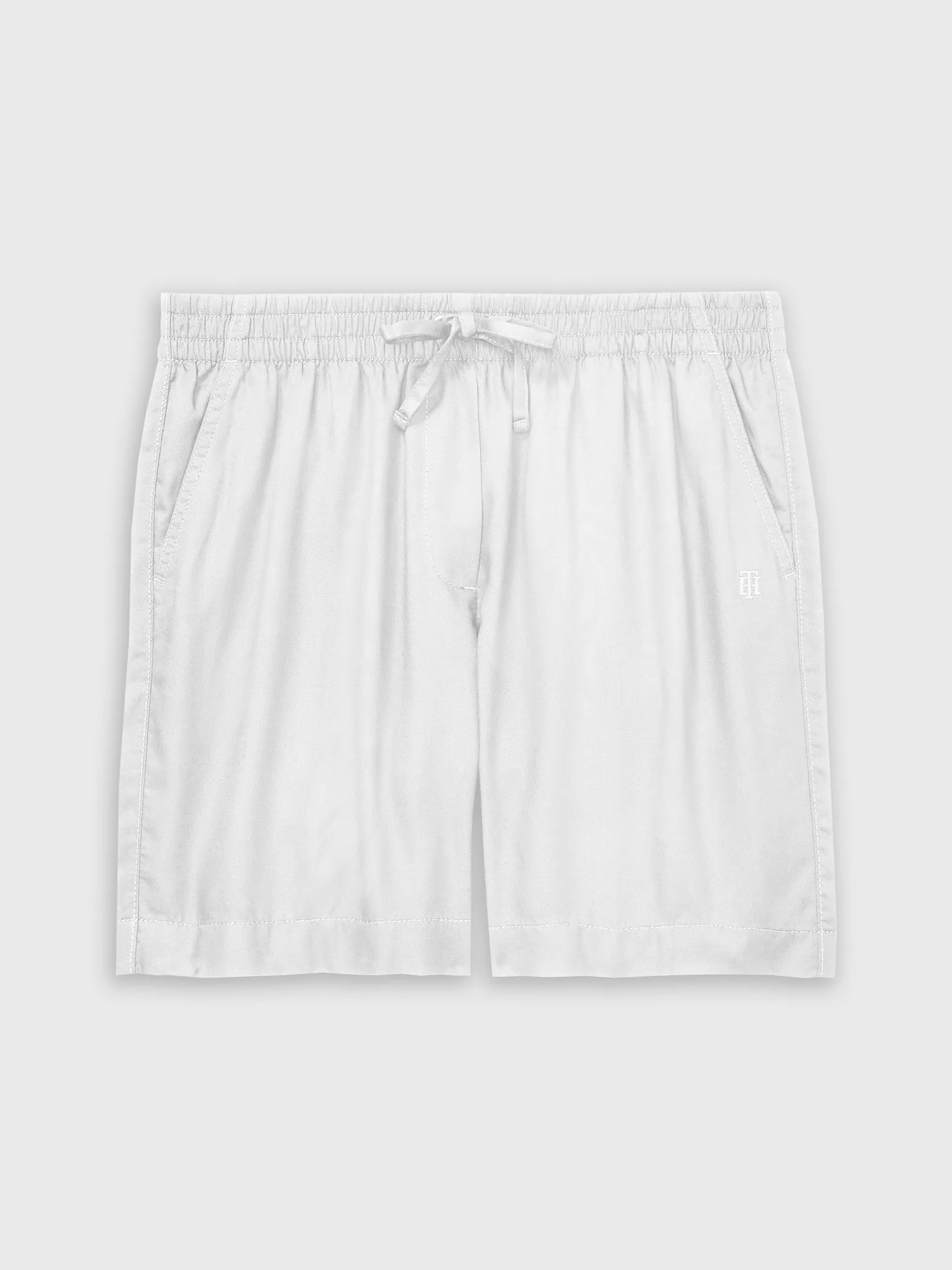 Tencel Pull-On Short - Optic White 1 Tencel Pull-On Short
- Optic White