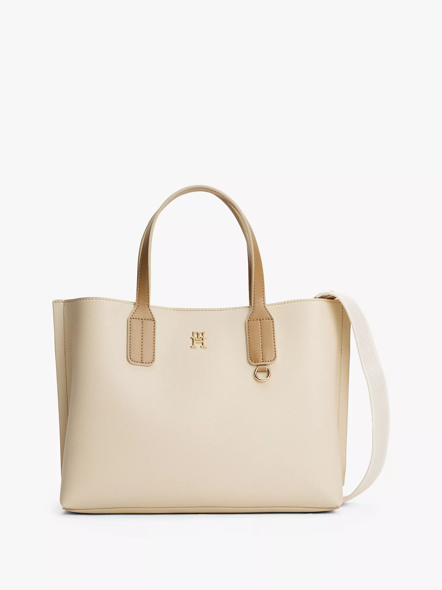 Pebbled Mini Tote - Classic Beige 1 Pebbled Mini Tote
- Classic Beige