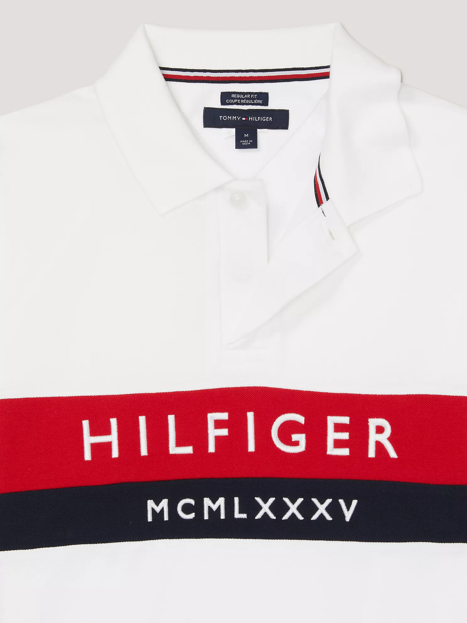 Regular Fit Colorblock Polo - Fresh White 6 Regular Fit Colorblock Polo
- Fresh White
