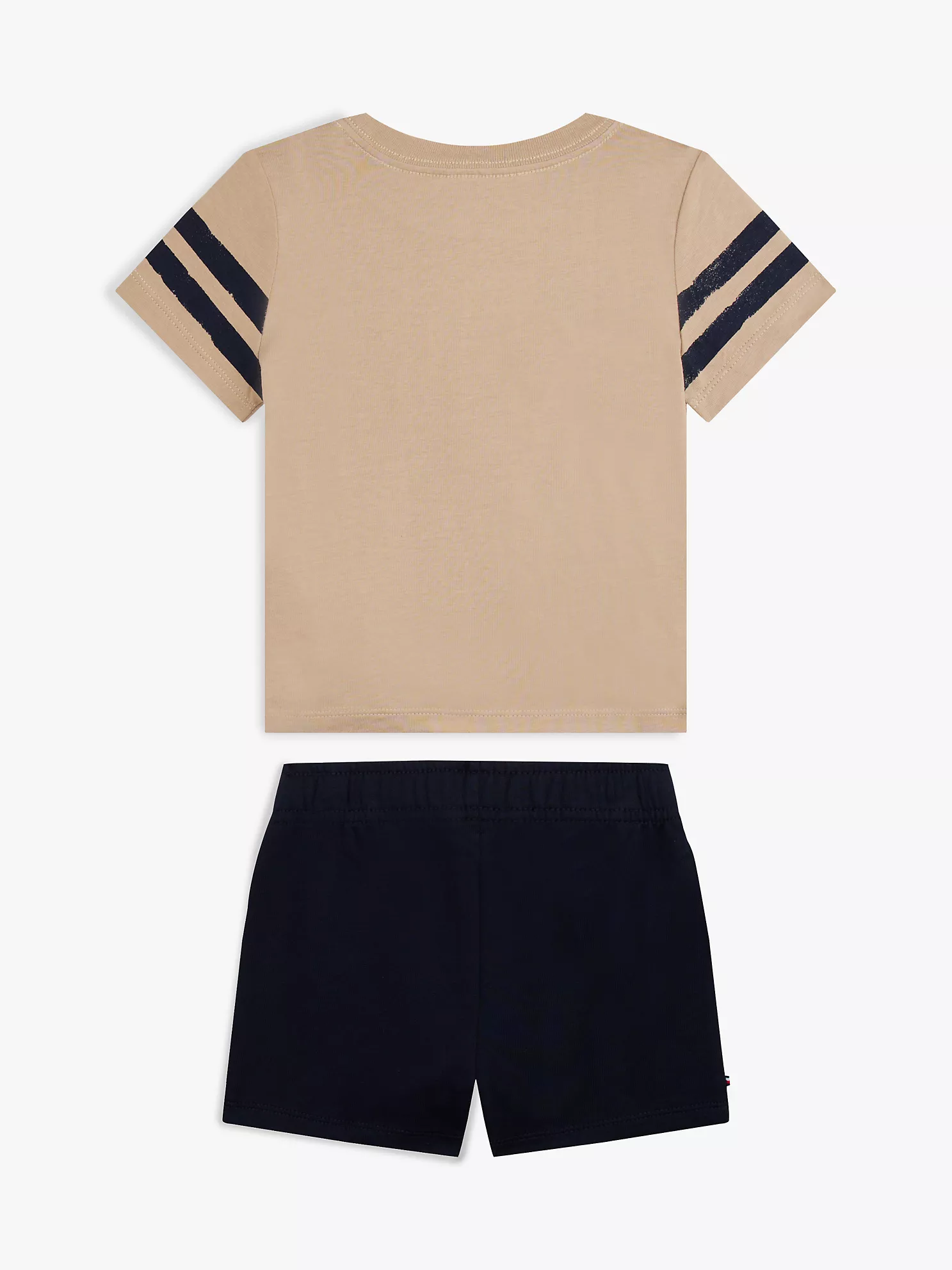 Babies' Nautical T-Shirt and Short Set - Beige 4 Babies' Nautical T-Shirt and Short Set
- Beige