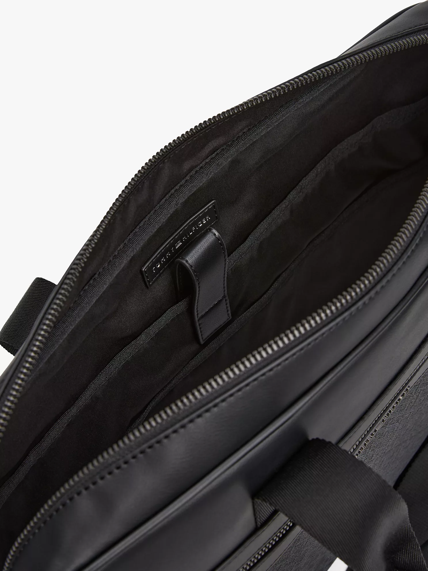 Monogram Logo Laptop Bag - Black 8 Monogram Logo Laptop Bag
- Black