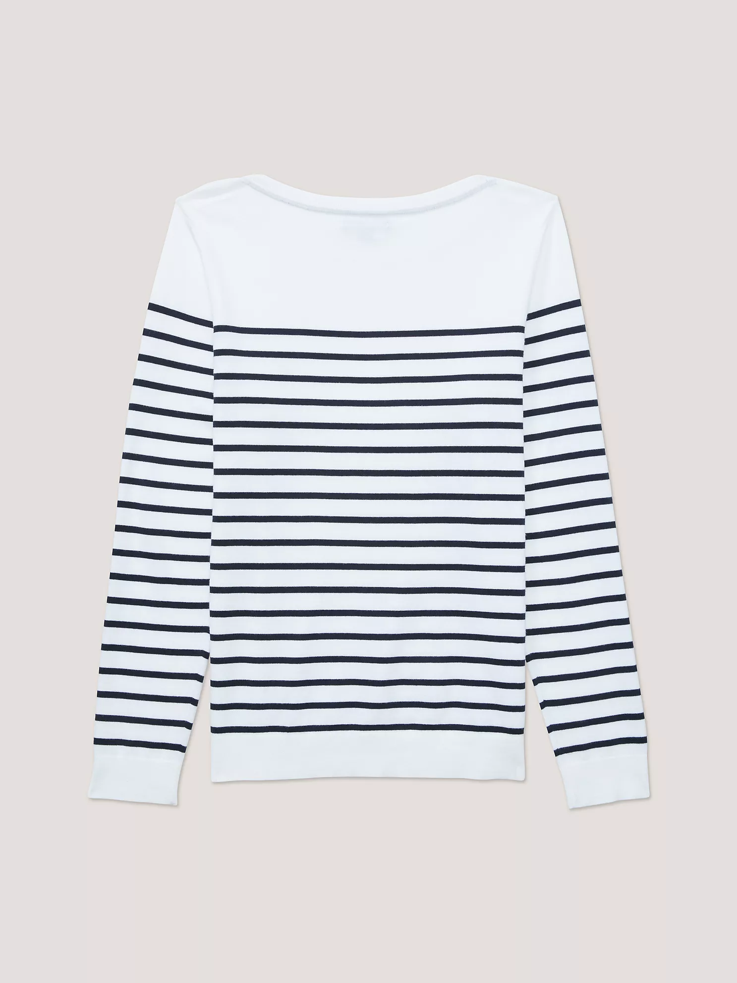 Stripe Boatneck Sweater - Optic White Multi 5 Stripe Boatneck Sweater
- Optic White Multi