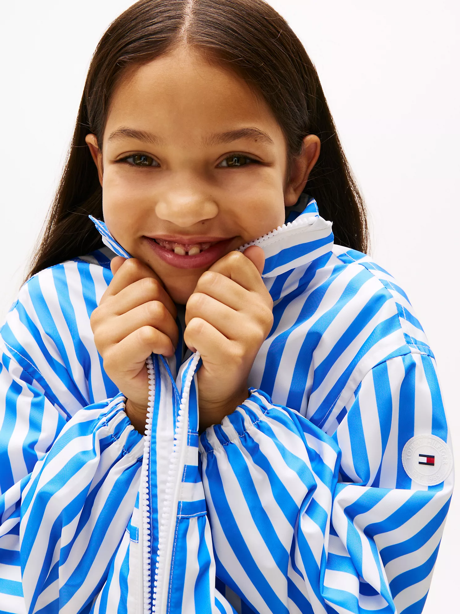 Kids' Stripe Windbreaker - Blue Spell Stripes 7 Kids' Stripe Windbreaker
- Blue Spell Stripes