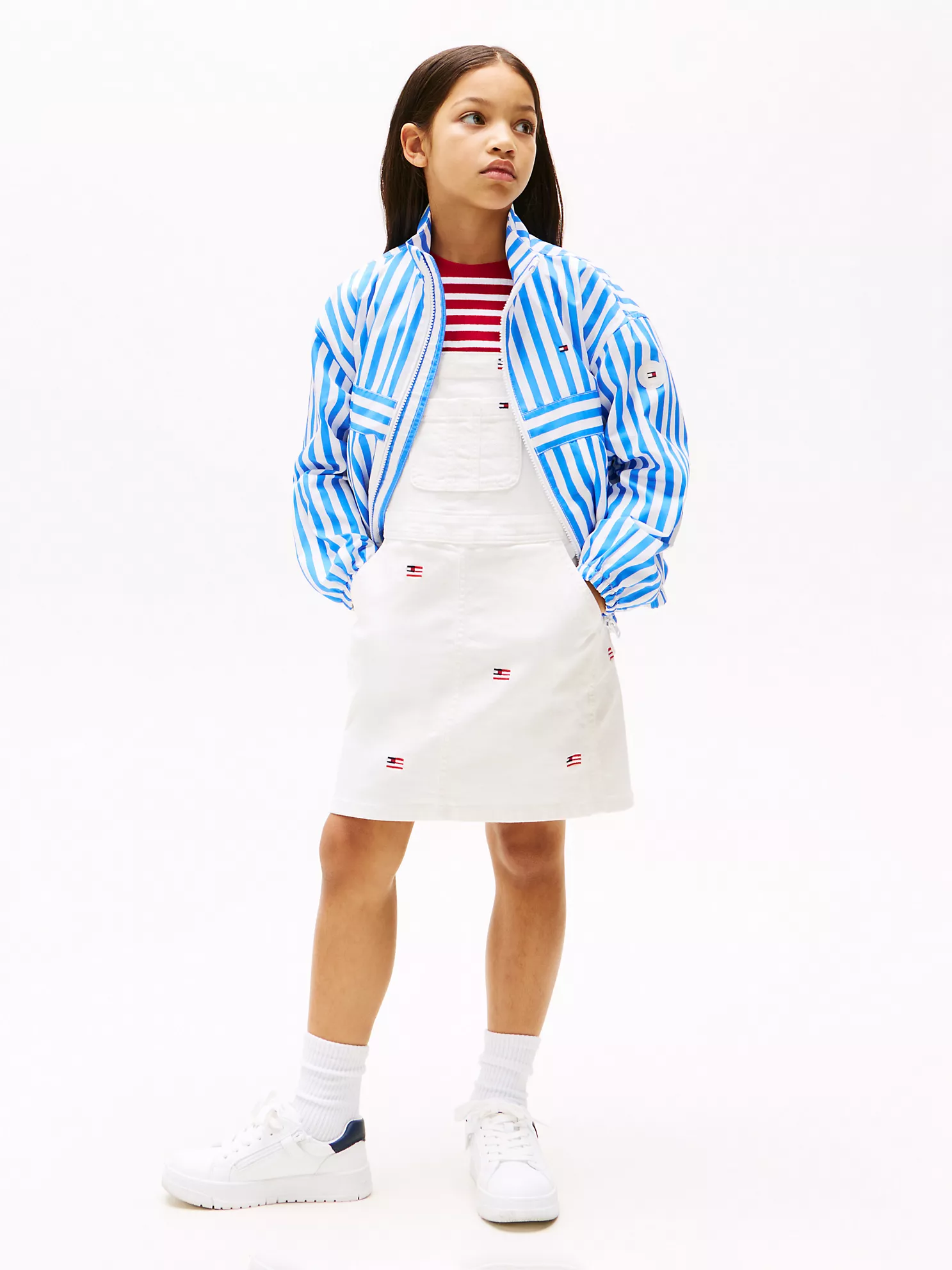 Kids' Stripe Windbreaker - Blue Spell Stripes 8 Kids' Stripe Windbreaker
- Blue Spell Stripes