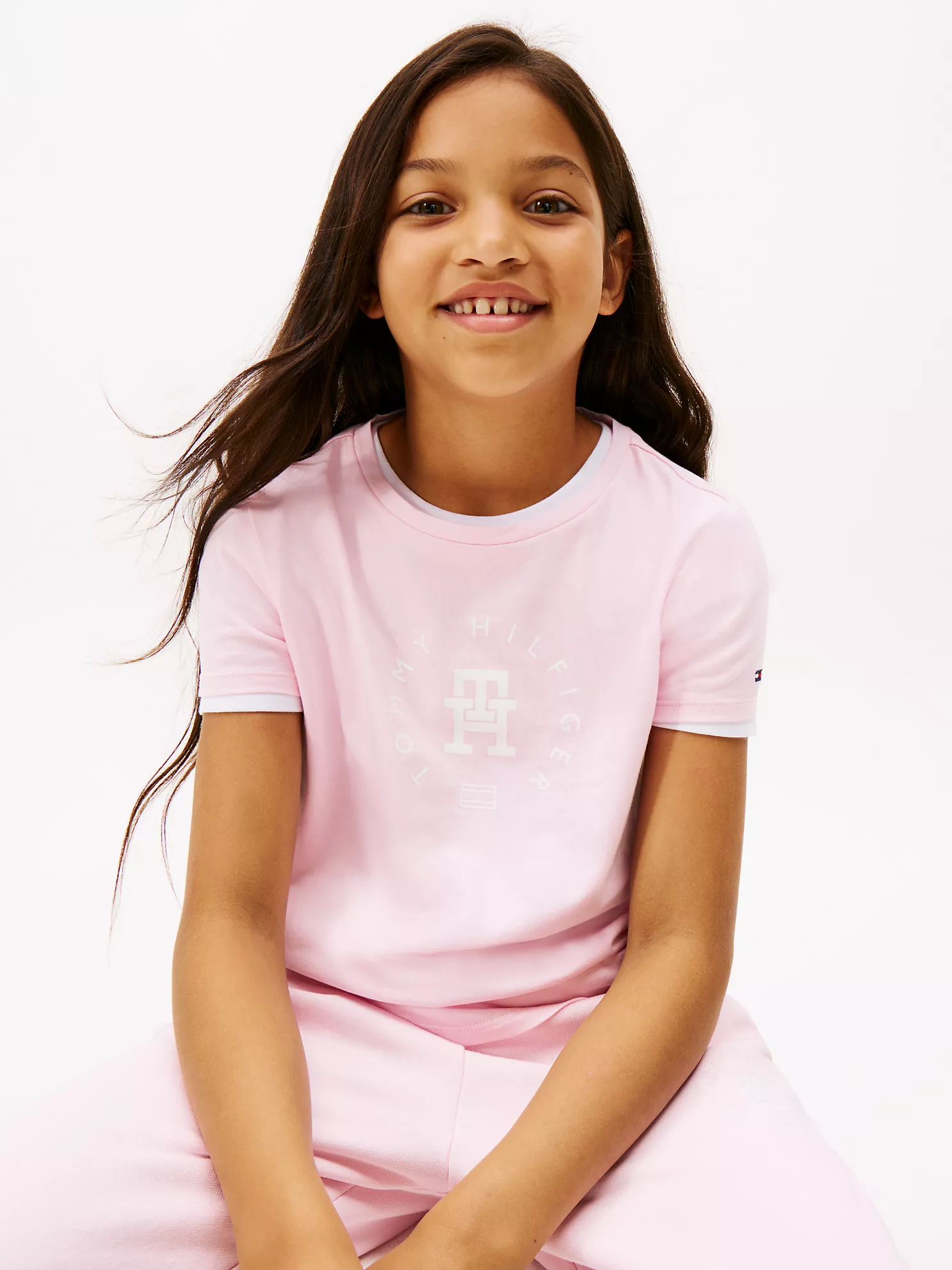 Kids' Circle Logo T-Shirt - Ballerina 7 Kids' Circle Logo T-Shirt
- Ballerina