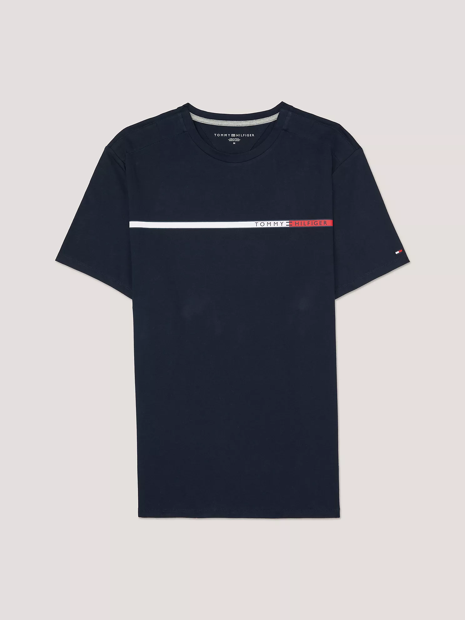 Tommy Stripe T-Shirt - Navy 5 Tommy Stripe T-Shirt
- Navy
