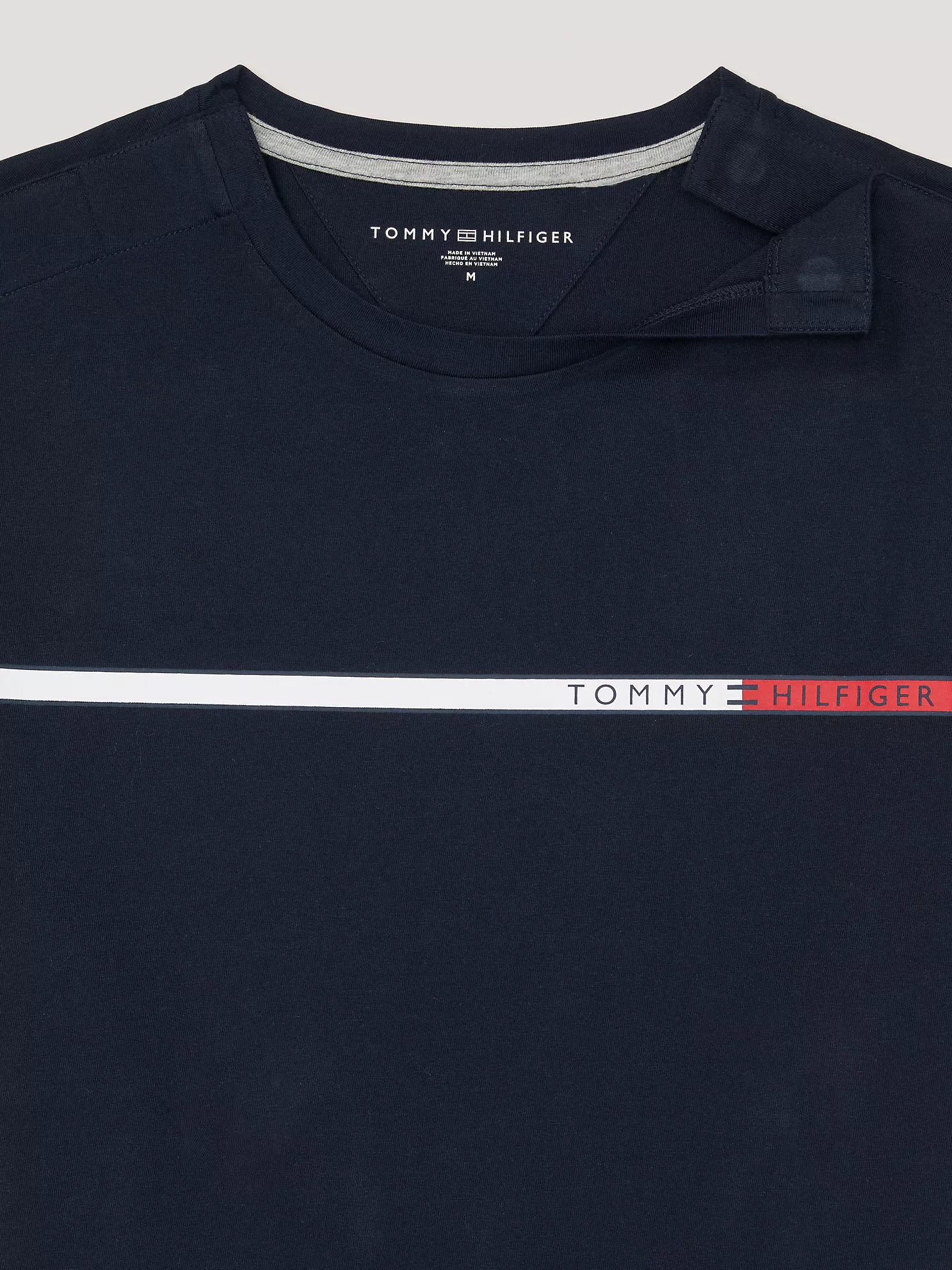 Tommy Stripe T-Shirt - Navy 6 Tommy Stripe T-Shirt
- Navy