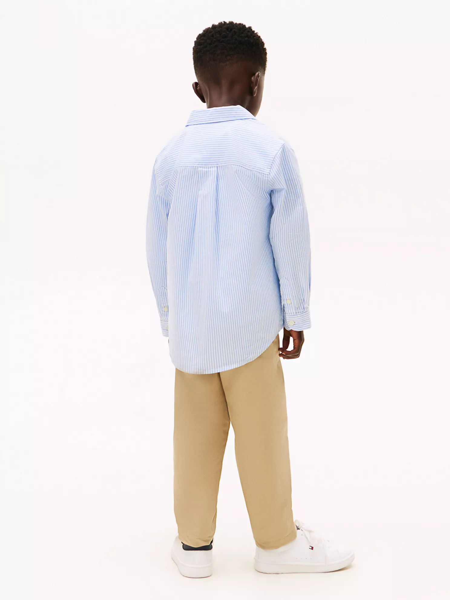 Kids' Stripe Stretch Oxford Shirt - Copenhagen Blue Stripe 9 Kids' Stripe Stretch Oxford Shirt
- Copenhagen Blue Stripe