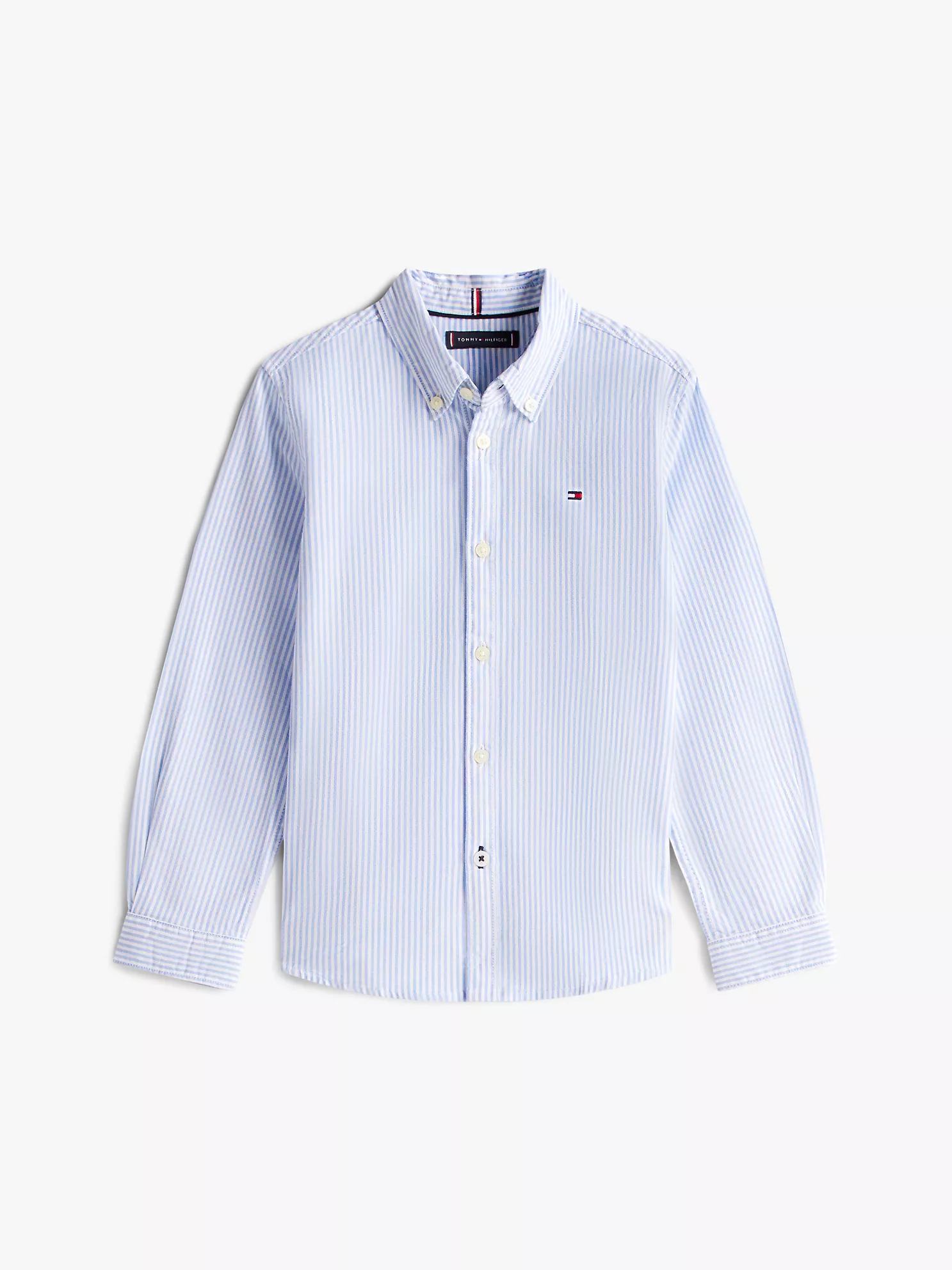 Kids' Stripe Stretch Oxford Shirt - Copenhagen Blue Stripe 10 Kids' Stripe Stretch Oxford Shirt
- Copenhagen Blue Stripe