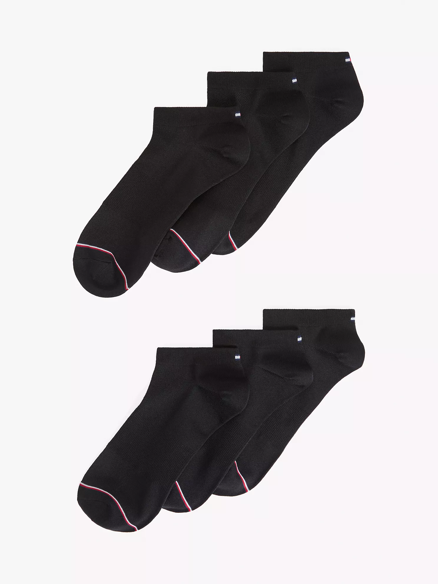 Sport Ankle Sock 6-Pack - TH Deep Black/Multi 1 Sport Ankle Sock 6-Pack
- TH Deep Black/Multi