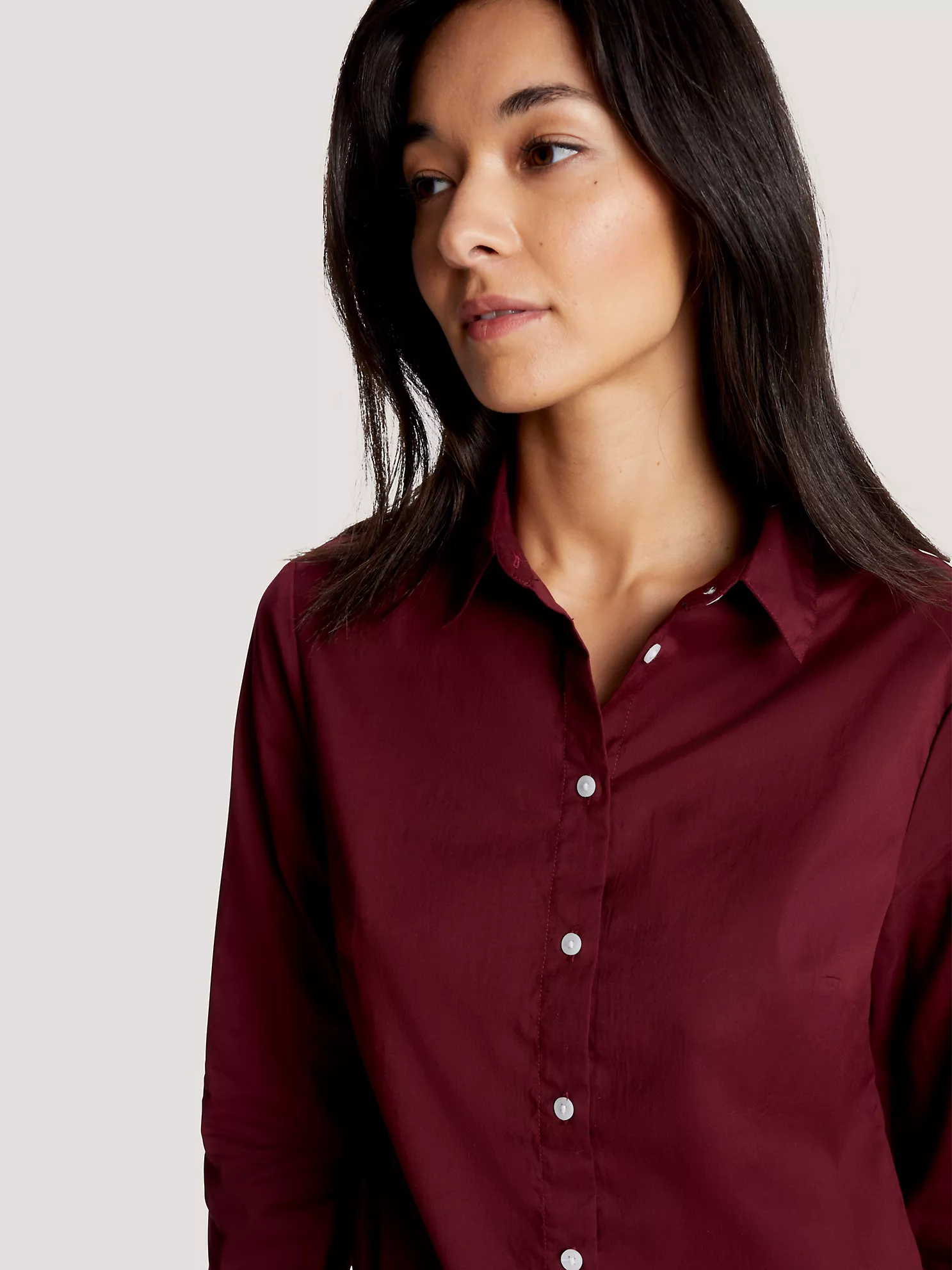 Slim Fit Solid Shirt - Deep Rouge 7 Slim Fit Solid Shirt
- Deep Rouge