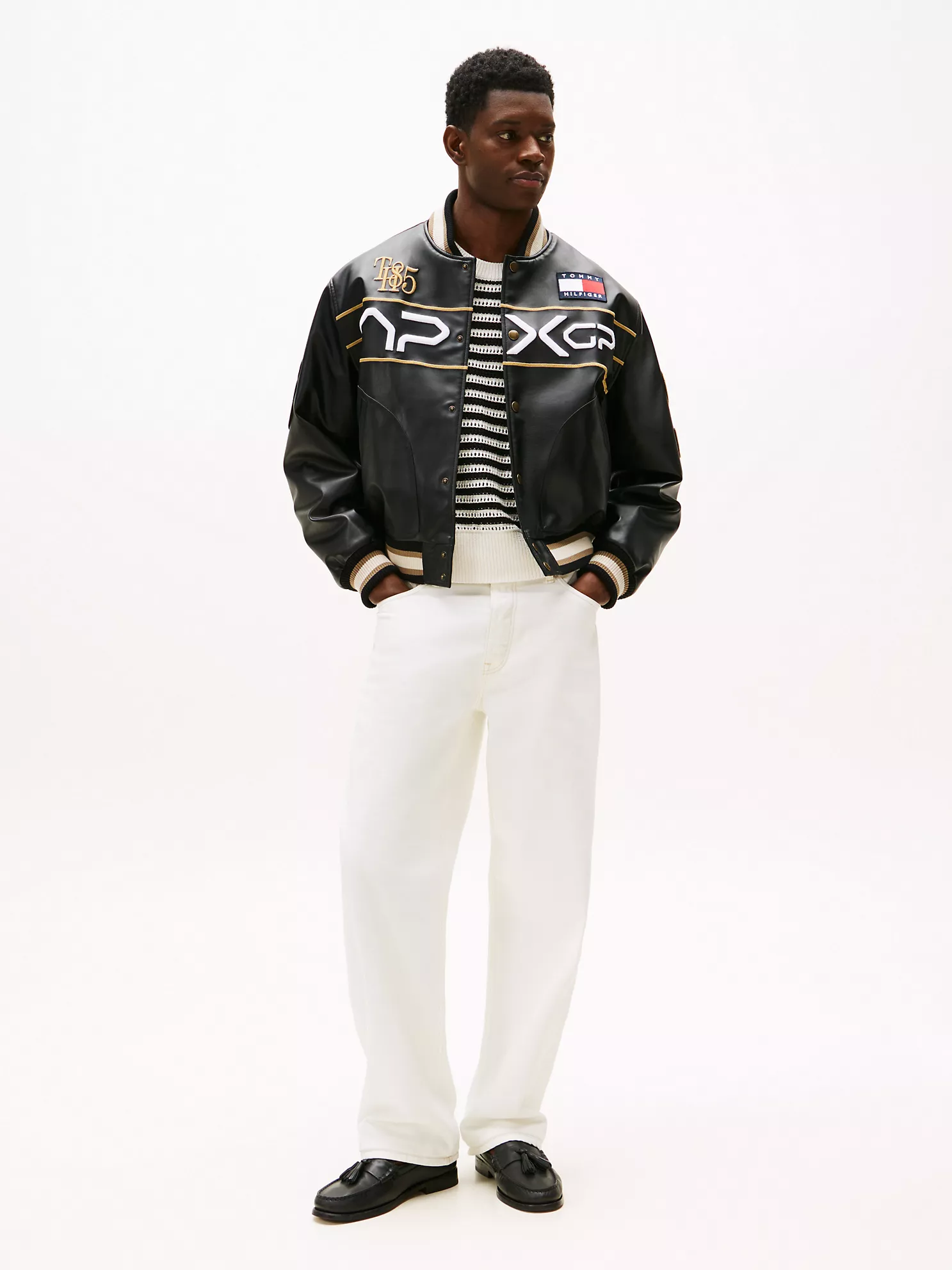 APXGP Collection Loose Straight Jean
         - Ecru