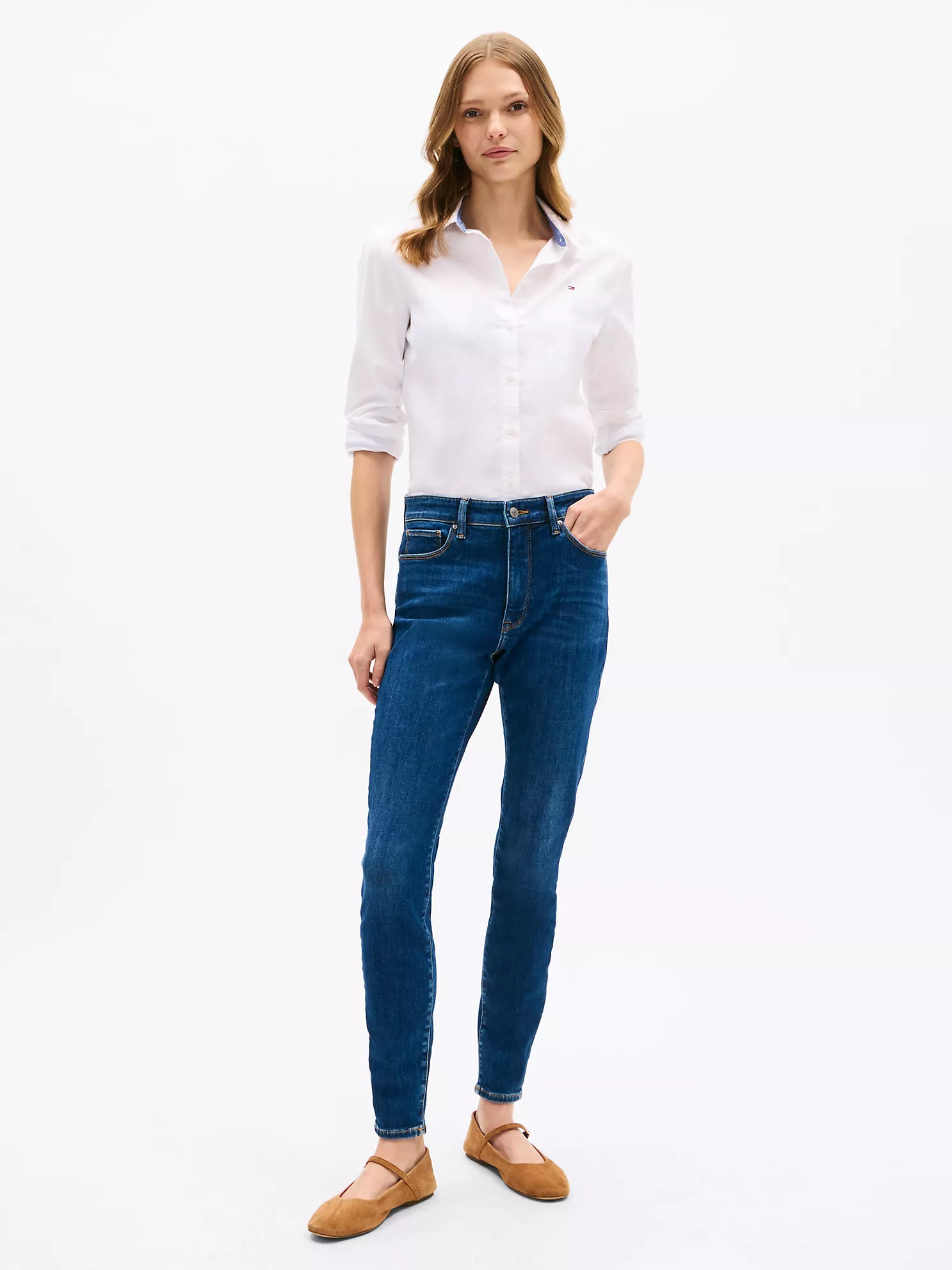 High-Rise Super Skinny Skinny Jean - Medium Wash 6 High-Rise Super Skinny Skinny Jean
- Medium Wash