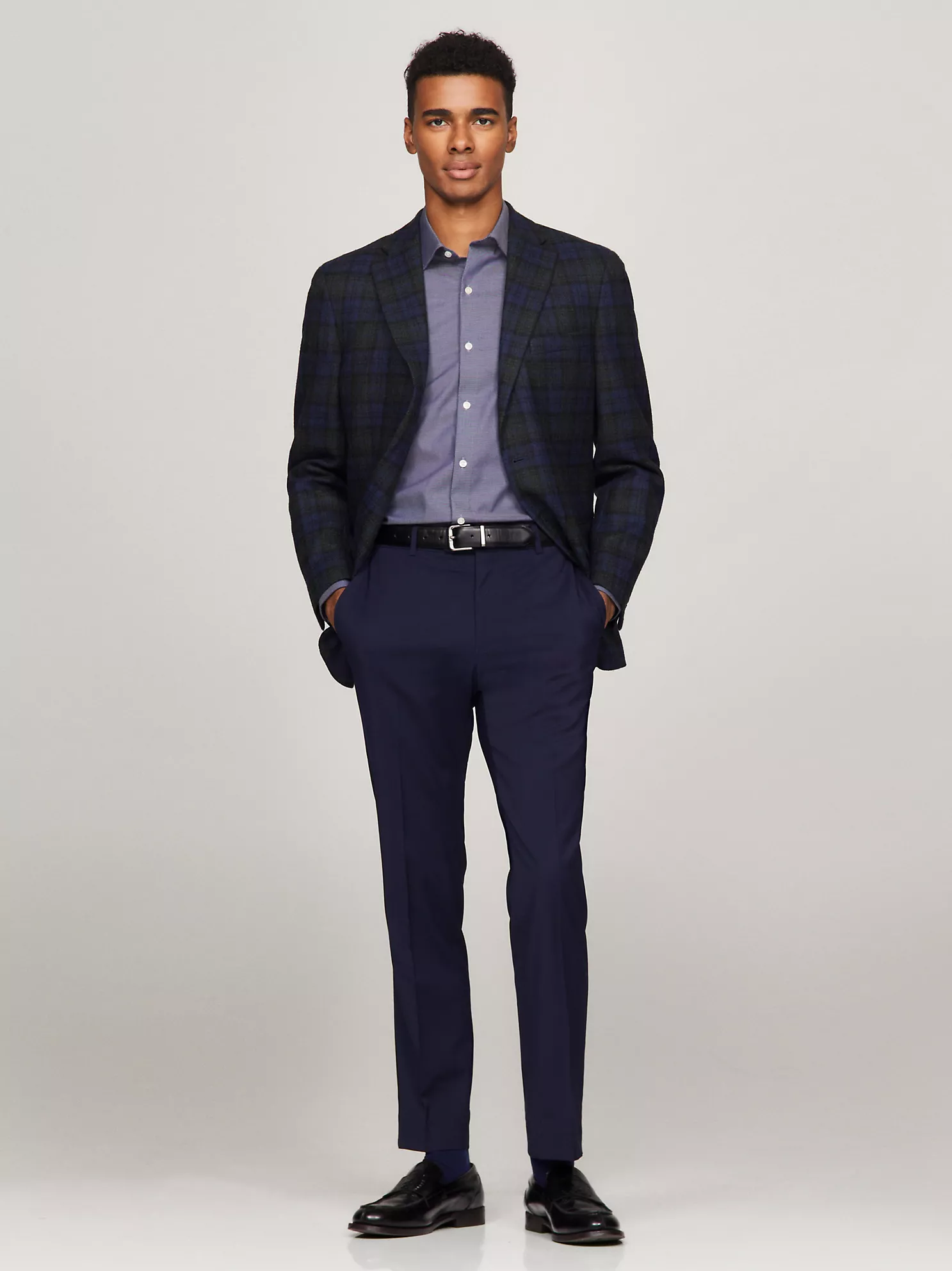 THFlex Slim Fit Dress Shirt - Peacoat 8 THFlex Slim Fit Dress Shirt
- Peacoat