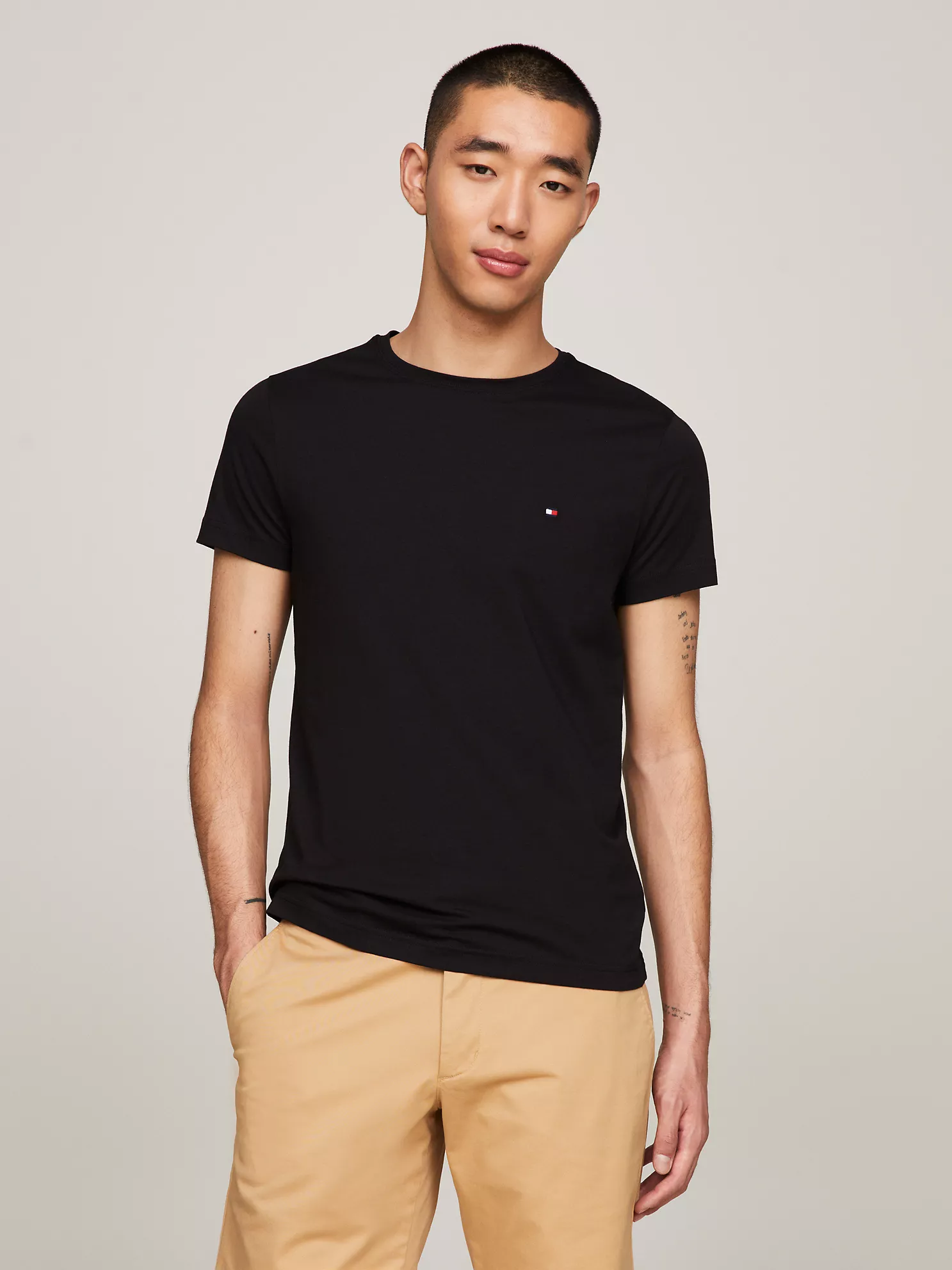 Extra Slim Fit Premium T-Shirt - Black 1 Extra Slim Fit Premium T-Shirt
- Black