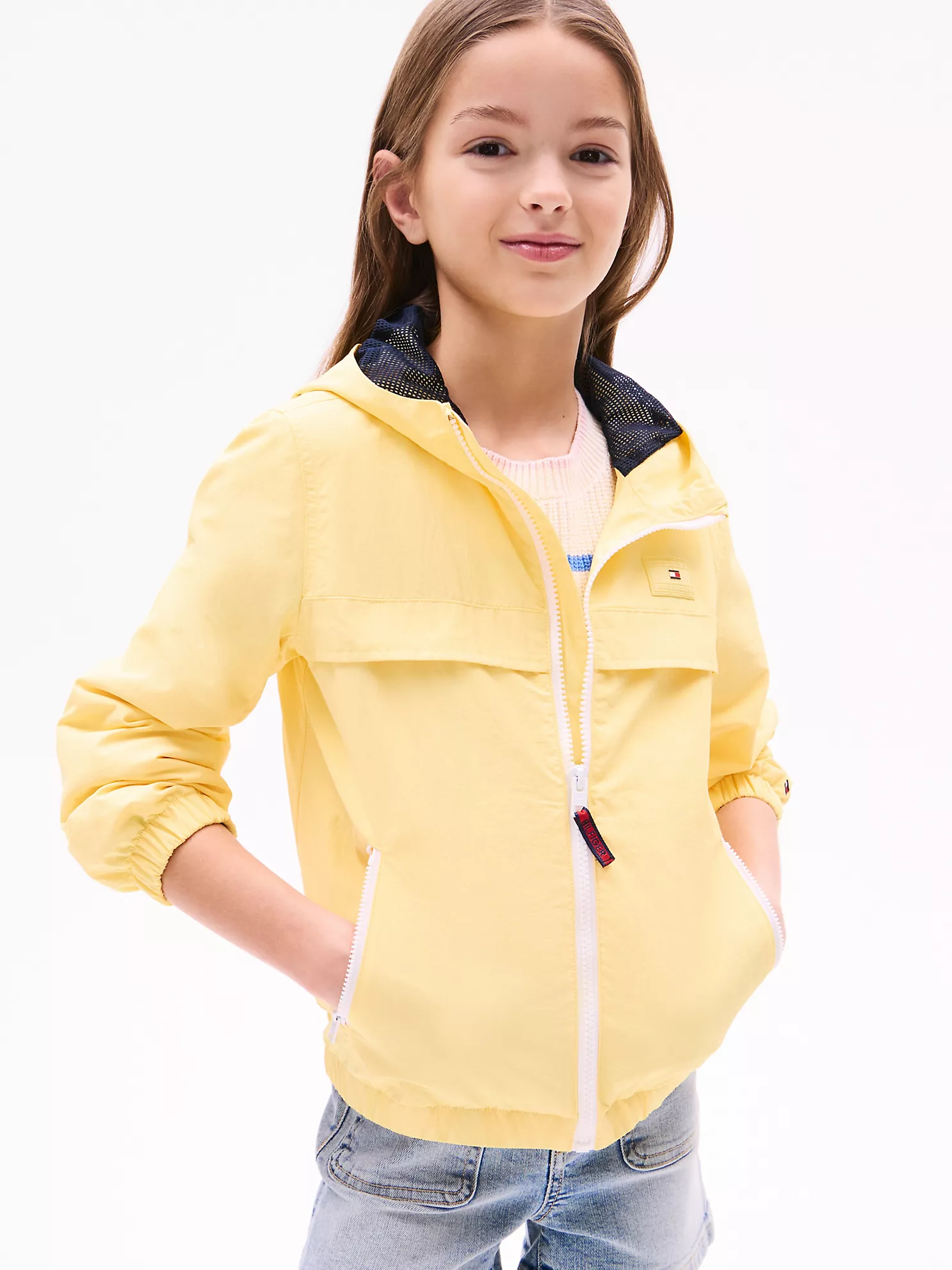 Kids' Chicago Hooded Windbreaker - Citronella 1 Kids' Chicago Hooded Windbreaker
- Citronella